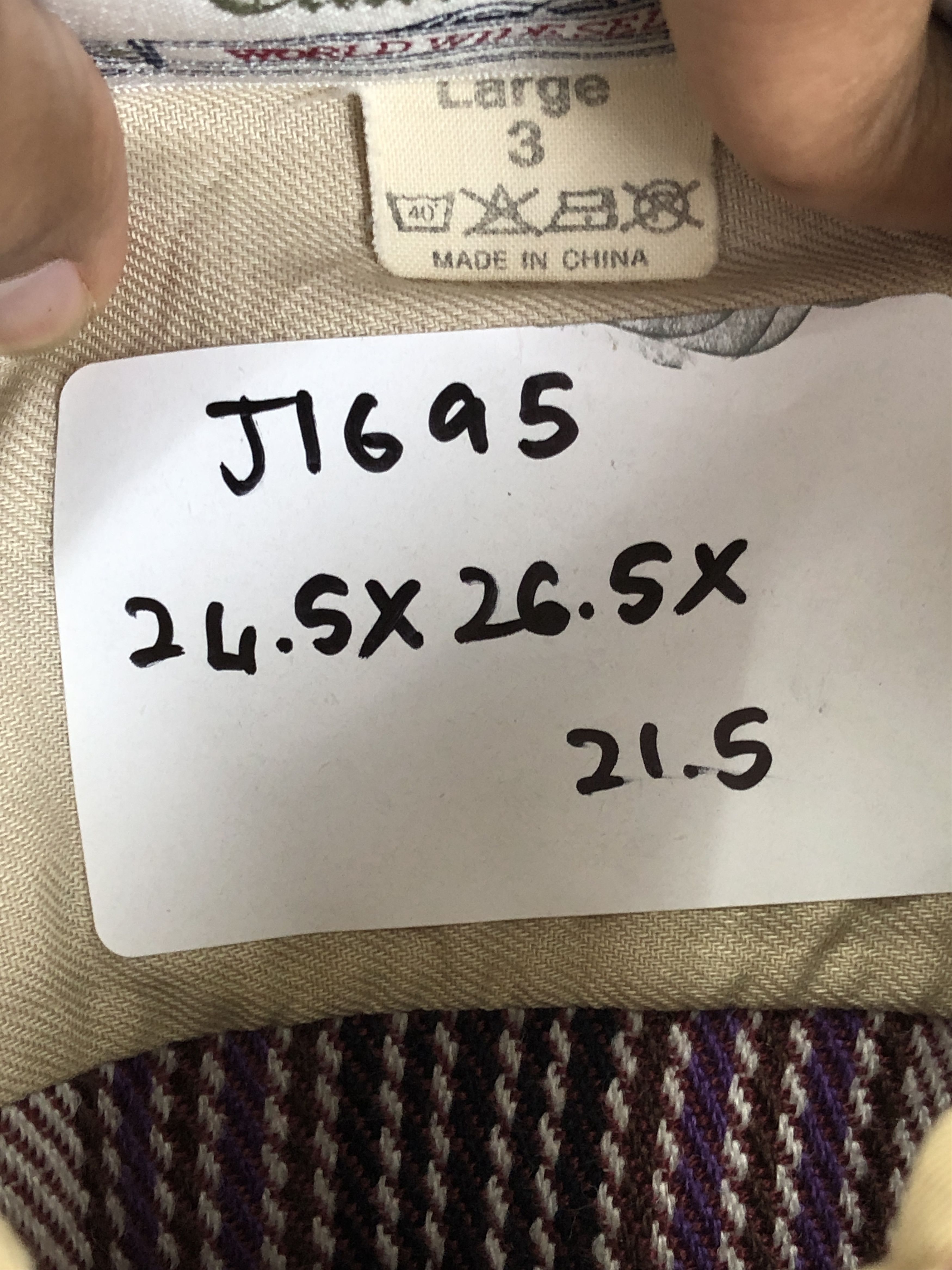 Japanese Brand Vintage 80s Japanese Brand Multi Pocket Button Up Flannel Size US L / EU 52-54 / 3 - 9 Thumbnail