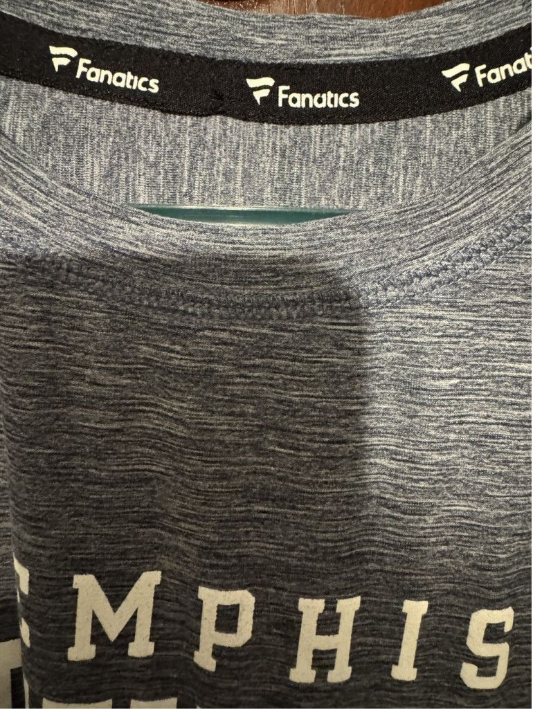 NBA Memphis Grizzlies Blue S/S Tee Fanatics Men's sz L Size US L / EU 52-54 / 3 - 5 Thumbnail