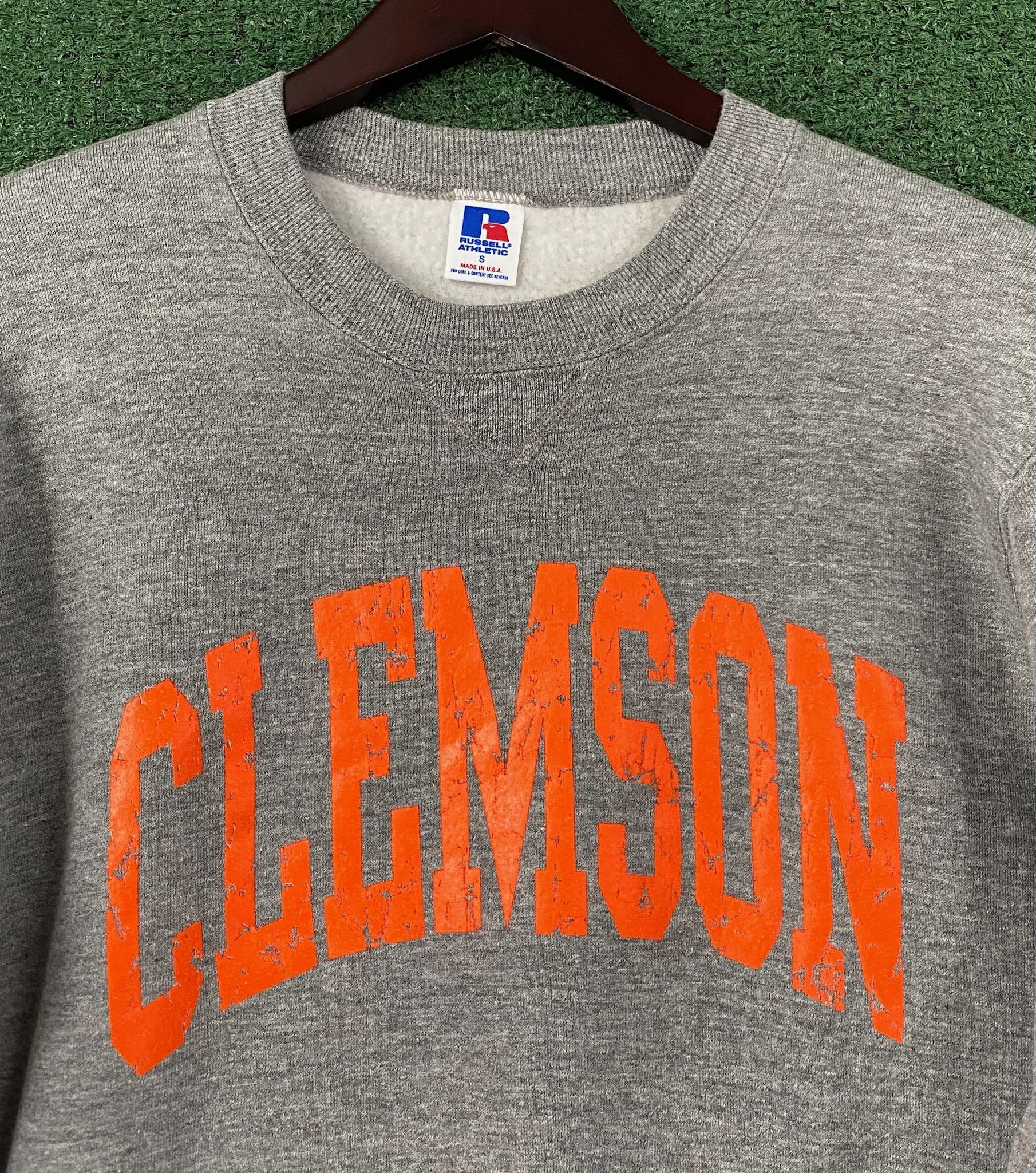 Russell Athletic 90’s Russell Athletic Clemson University Sweatshirt Small Size US S / EU 44-46 / 1 - 2 Thumbnail