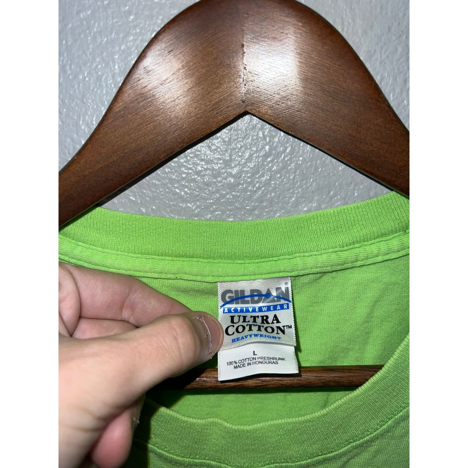 Gildan Vintage Branson Shirt Shoji Tabuchi Theatre Green Tee Large Size US L / EU 52-54 / 3 - 5 Thumbnail
