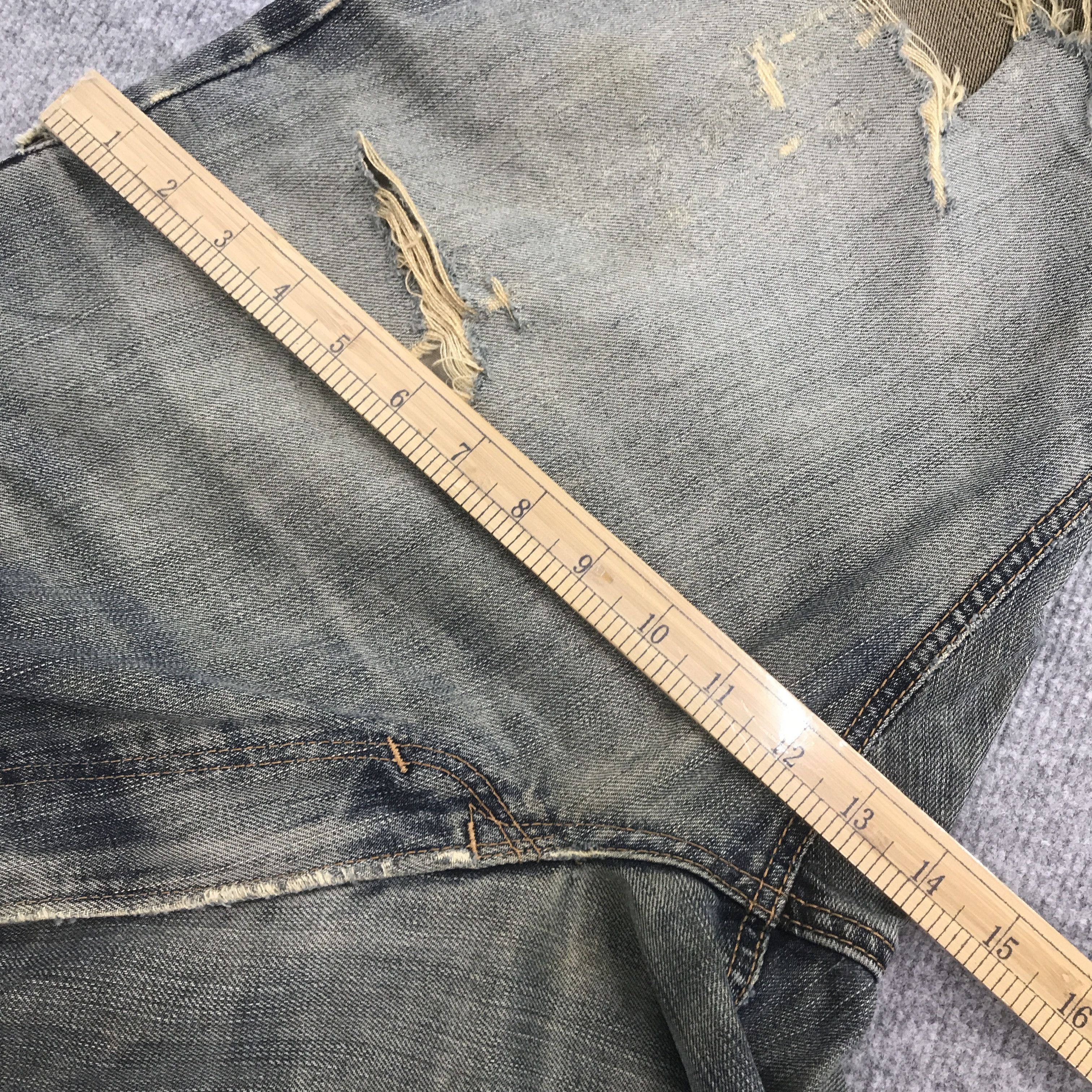 Edwin × Japanese Brand Rare Edwin 503 premium distressed Jeans Size US 34 / EU 50 - 5 Thumbnail