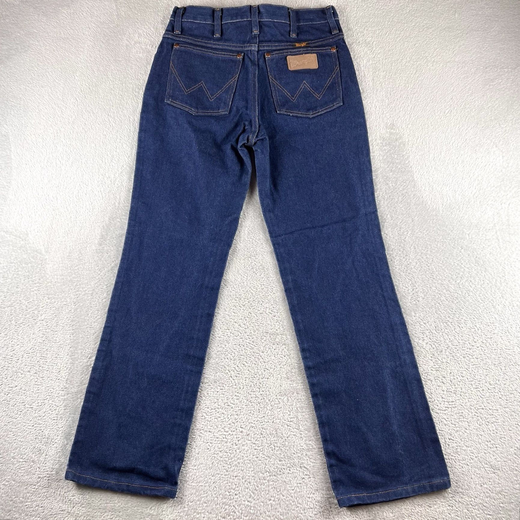 Wrangler VINTAGE Wrangler 936DEN Cowboy Cut Jeans 29x30 Slim Blue Denim 5-Pocket Mens Wrangler Cowboy Cut Size US 29 - 2 Thumbnail