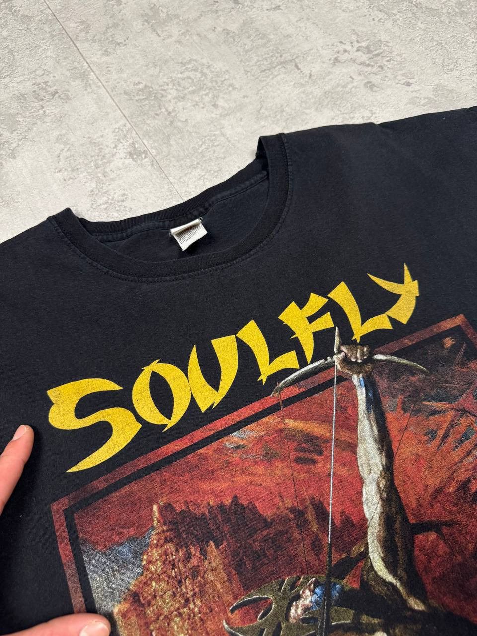 Band Tees Vintage Soulfly Ritual Aggression T-Shirt Size XXL Size US XXL / EU 58 / 5 - 6 Thumbnail