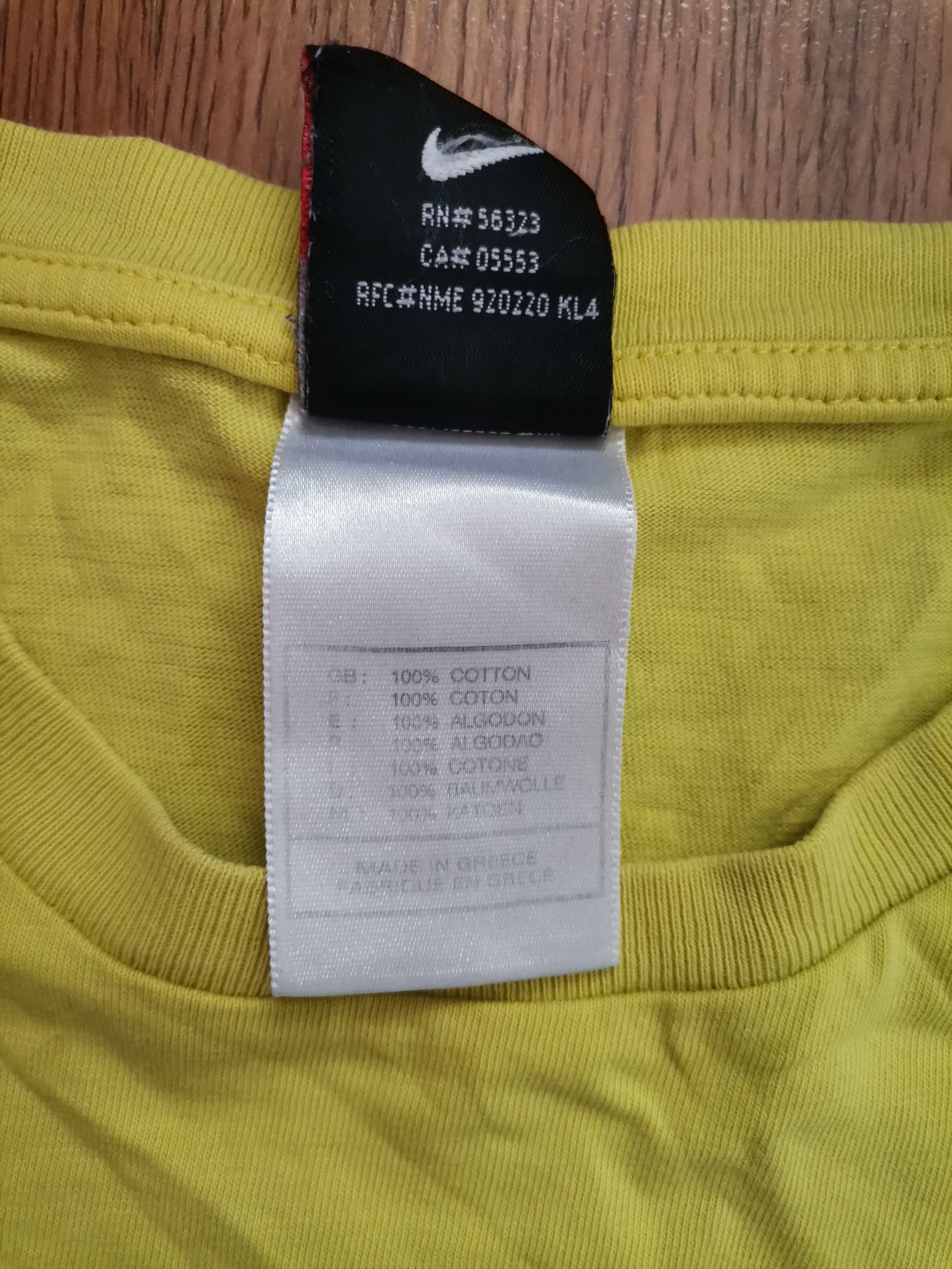 Nike Vintage Nike Brasil Ronaldo 9 Tee Size US M / EU 48-50 / 2 - 6 Thumbnail