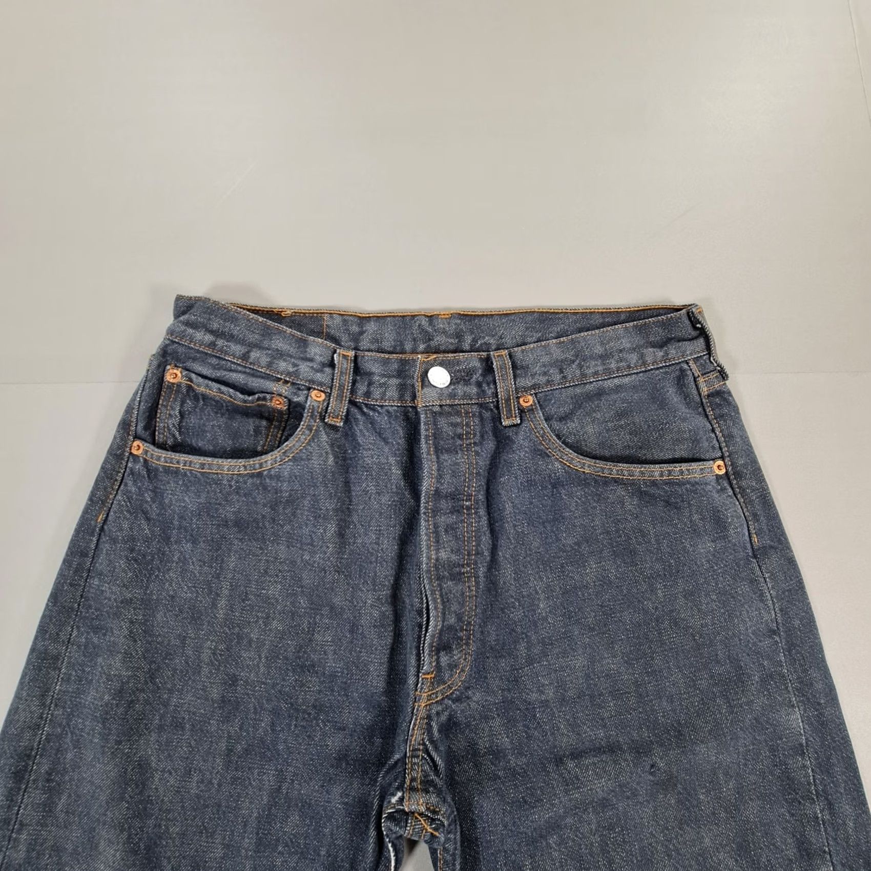 Levi's VINTAGE Levi's 501 Jeans Mens Regular Straight W32 L32 Denim Blue 90s USA Classic Size US 32 / EU 48 - 2 Thumbnail