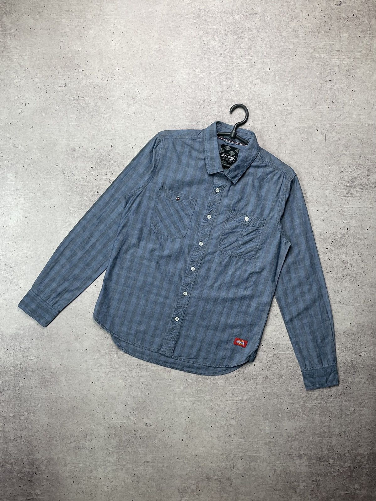 Dickies × Vintage Vintage Dickies Red Logo Shirt Size US S / EU 44-46 / 1 - 1 Thumbnail