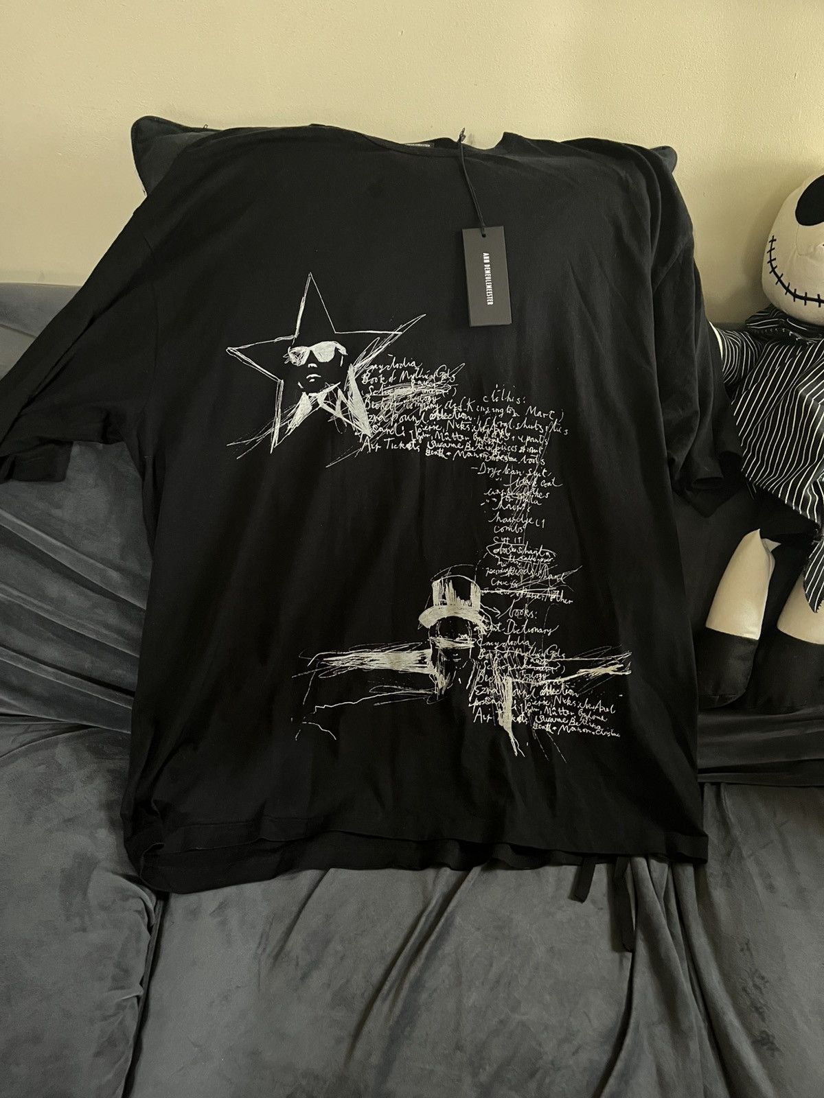 Ann Demeulemeester Ann demeulmeester t shirt Size US L / EU 52-54 / 3 - 1 Thumbnail