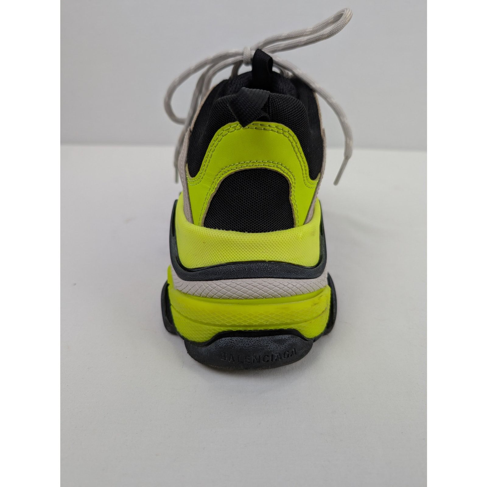 Balenciaga o1rshd1 Runner Sneakers in Grey/Yellow Fluo Size US 10 / EU 43 - 16 Thumbnail