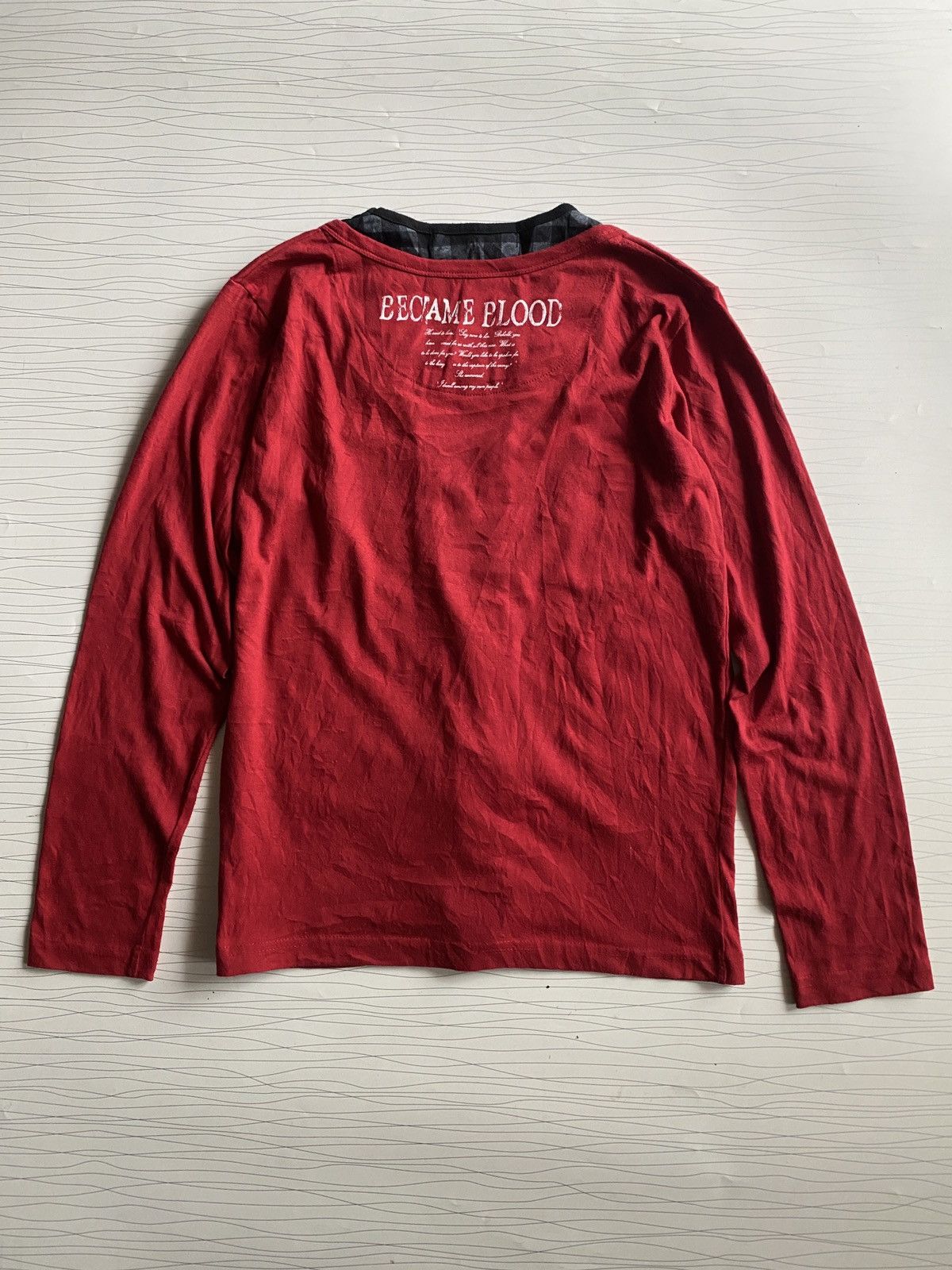 Hysteric Glamour Japanese Under Level Seditionaries Poem Double Layer Tee Size US M / EU 48-50 / 2 - 15 Thumbnail