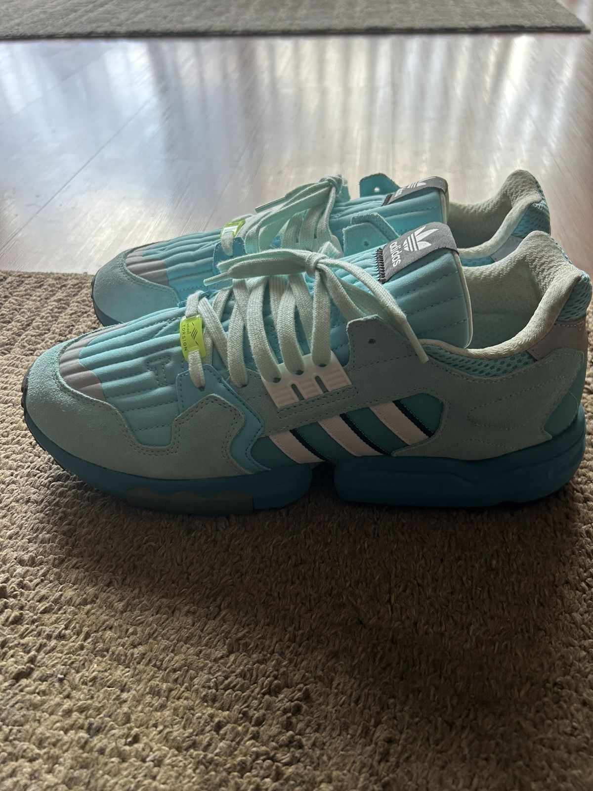 Adidas Adidas ZX Torison “Aqua” Size US 14 / EU 47 - 2 Thumbnail