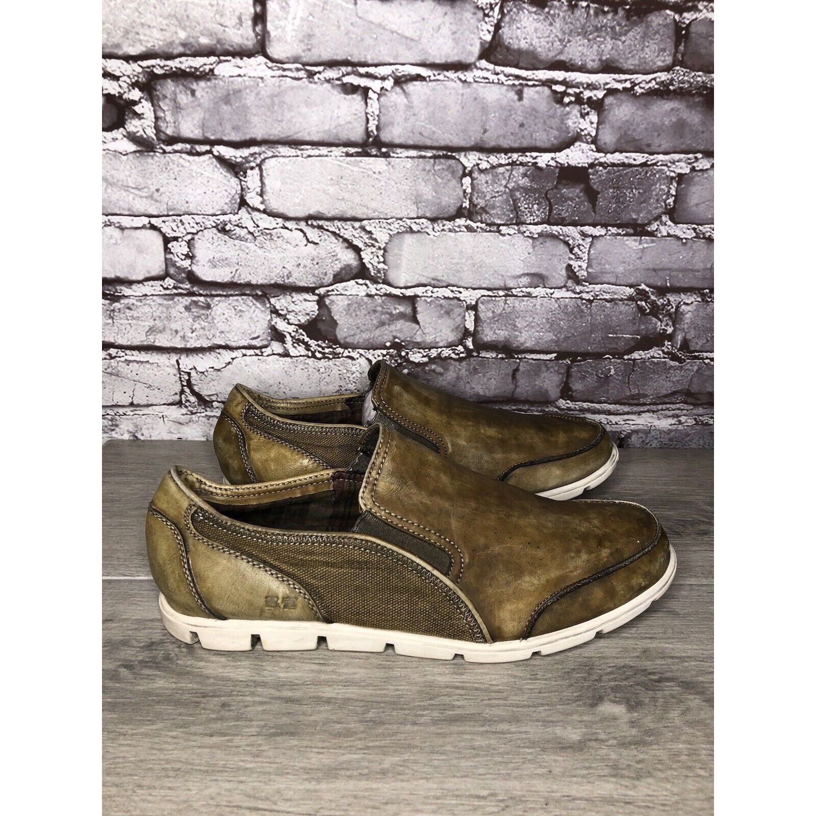 Bed Stu Bed Stu Coaster Brown Leather Slip On Loafers Casual Shoes M Size US 10 / EU 43 - 16 Thumbnail