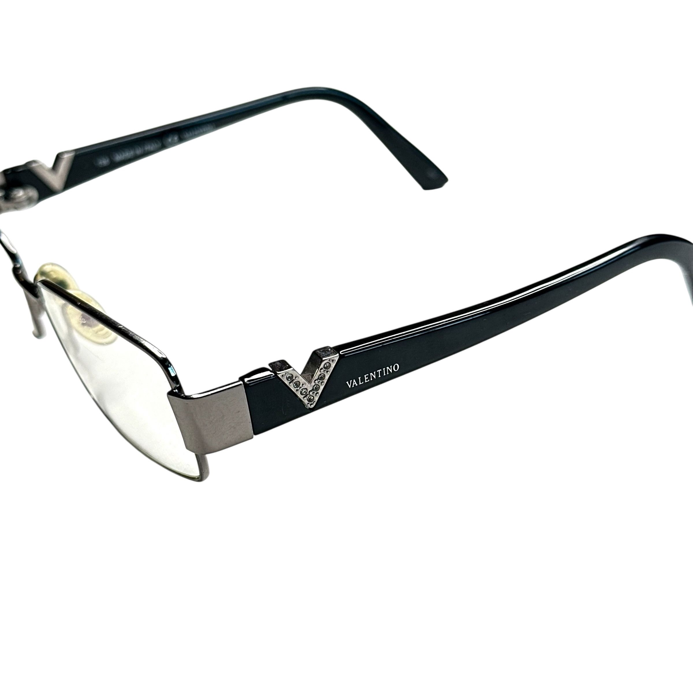 Valentino Valentino Swarovski Slim Glasses Size ONE SIZE - 4 Thumbnail