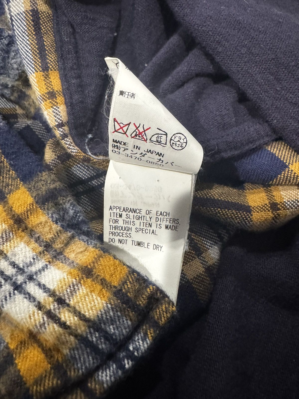 Undercover Undercover “The Last Scream of Zamiang” Flannel Size US S / EU 44-46 / 1 - 5 Thumbnail