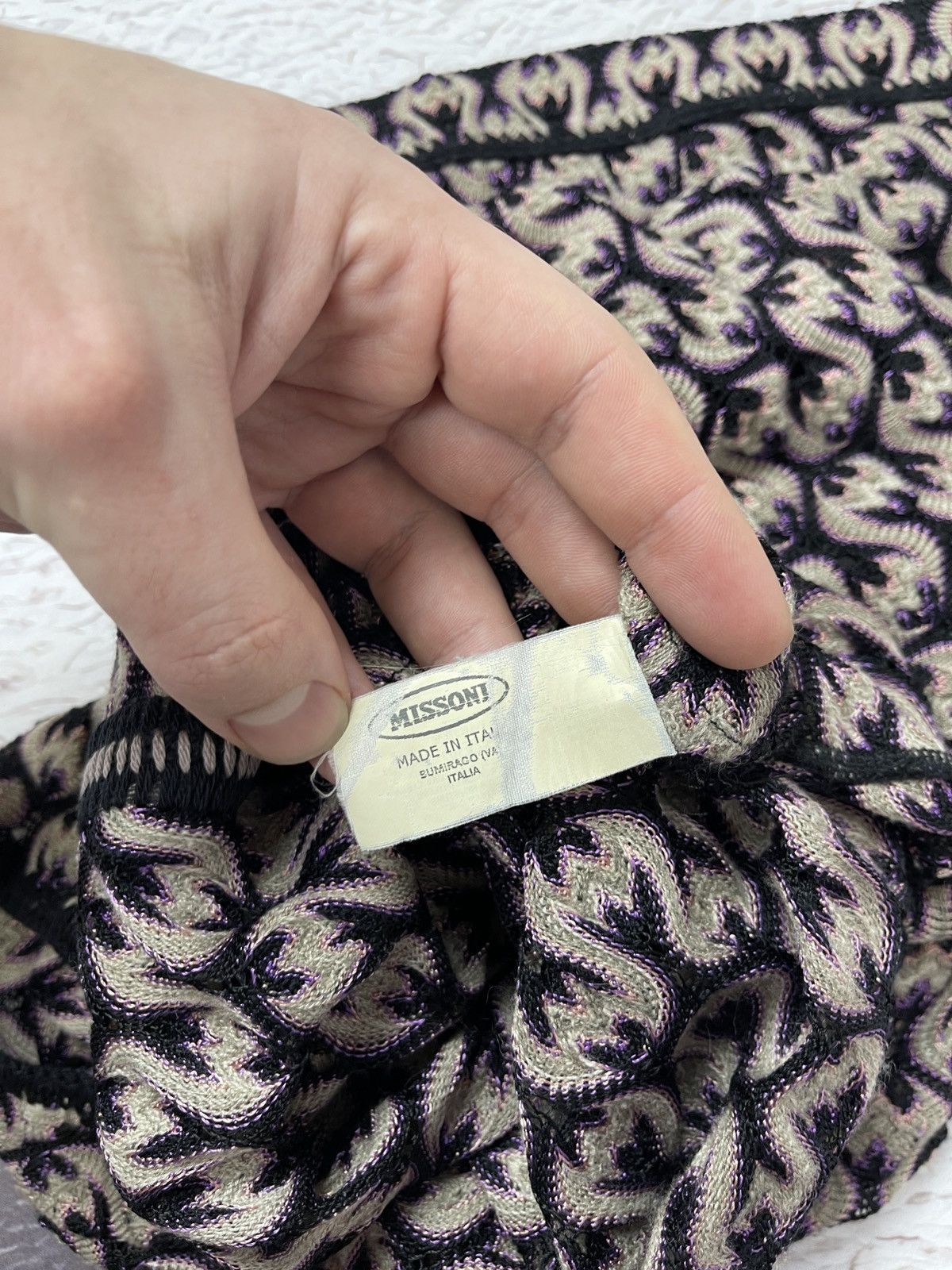Missoni Missoni multilogo wool cashmere angora midi skirt size S Size 27" / US 4 / IT 40 - 13 Thumbnail