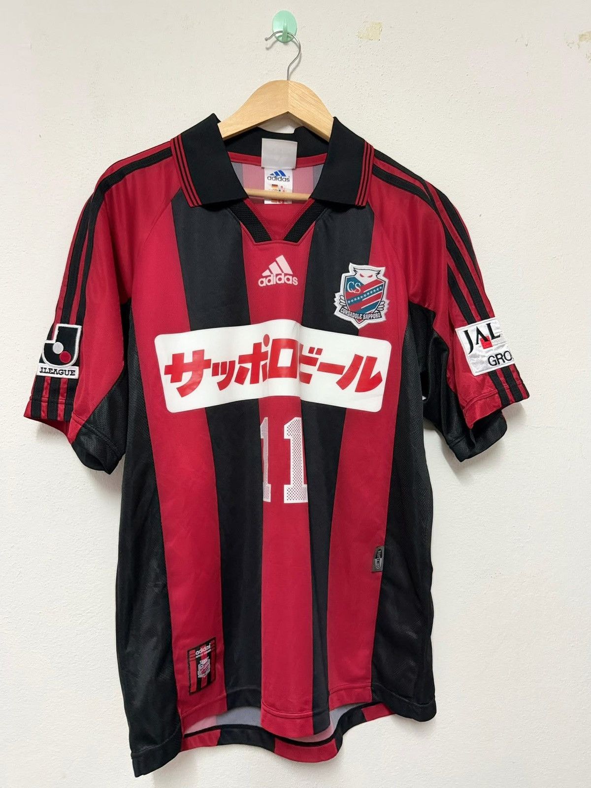 Adidas Consadole Sapporo 1999 Home Size US S / EU 44-46 / 1 - 1 Thumbnail
