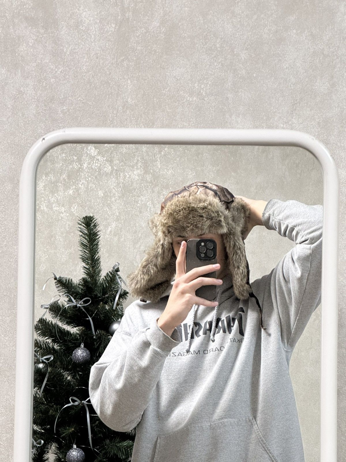 Other Vintage military fur Y2K hype fluffy ushanka hat punk Size ONE SIZE - 8 Thumbnail