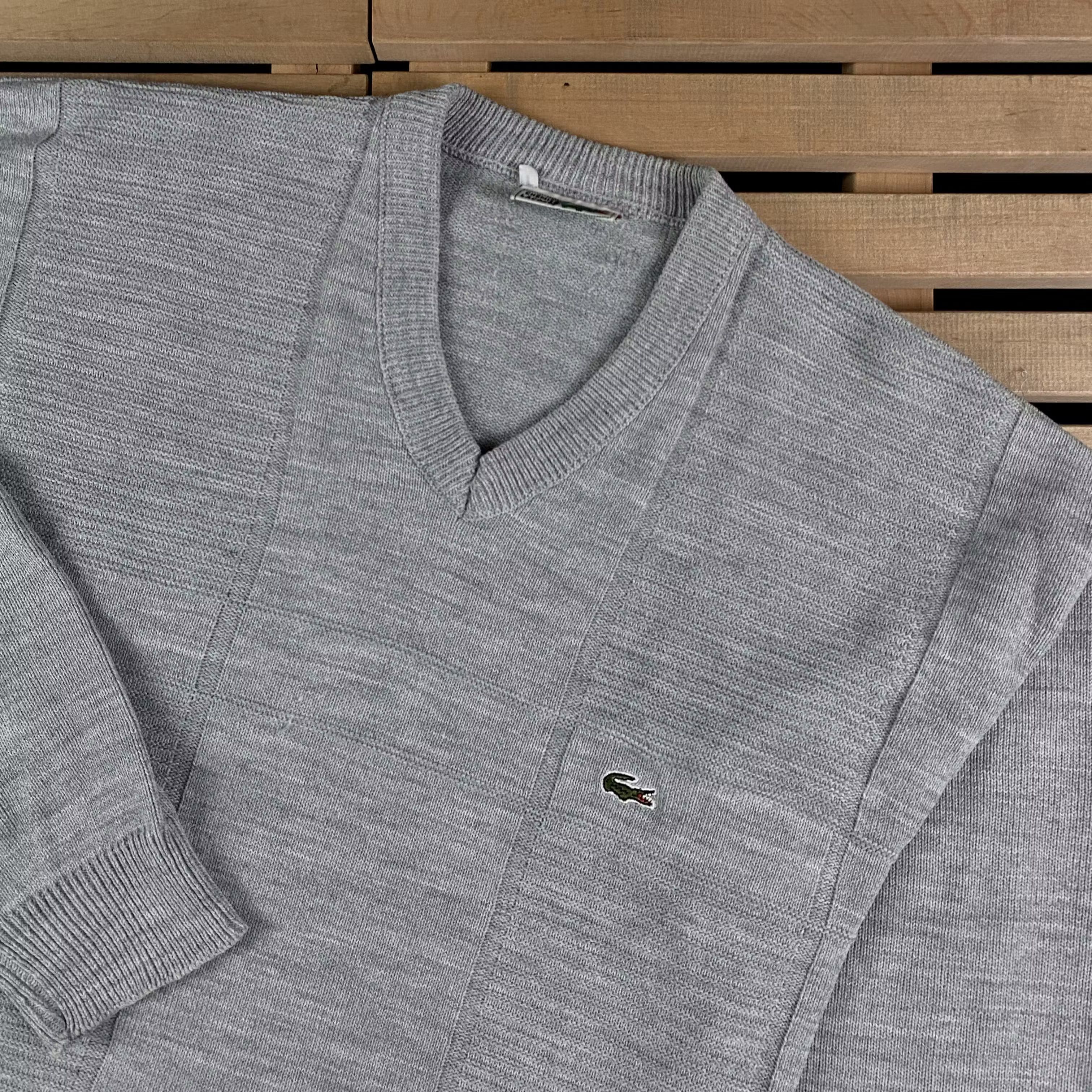 Lacoste × Vintage Men’s Sweater Long Sleeve Lacoste Chemise Vintage Size L Size US L / EU 52-54 / 3 - 2 Thumbnail