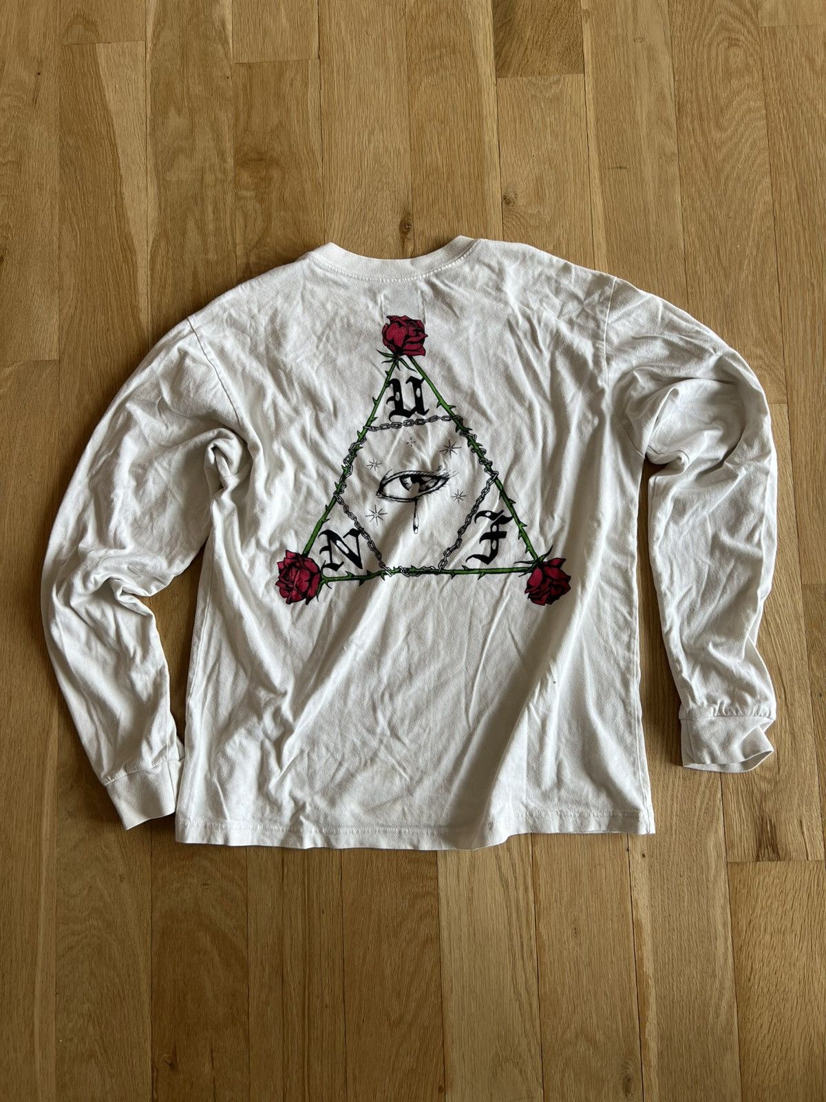 UNIF White UNIF spiked rose long sleeve shirt Size S / US 4 / IT 40 - 1 Thumbnail