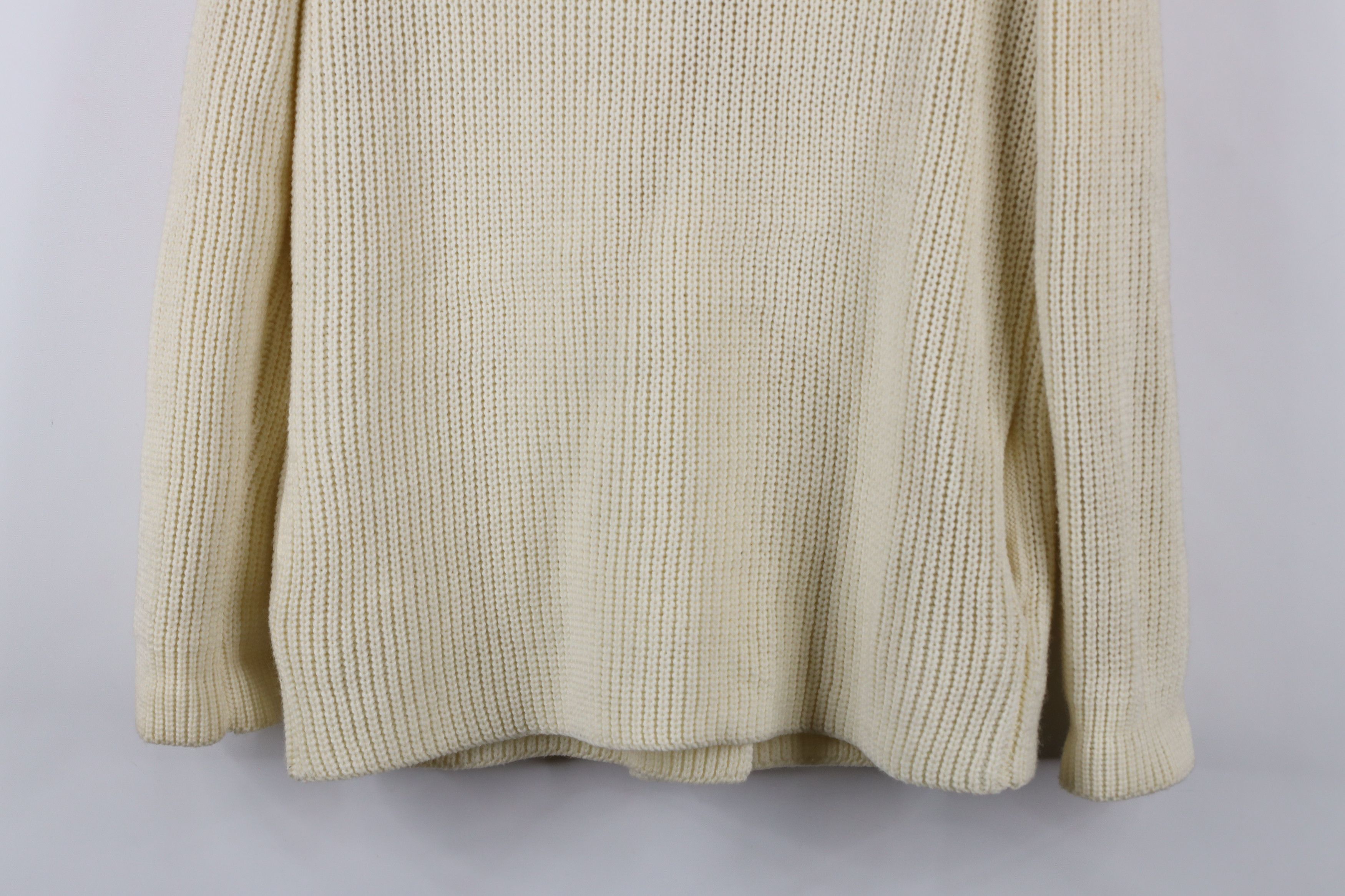 Vintage Vintage 70s Streetwear Breasted Ribbed Knit Cardigan Sweater Size M / US 6-8 / IT 42-44 - 12 Thumbnail