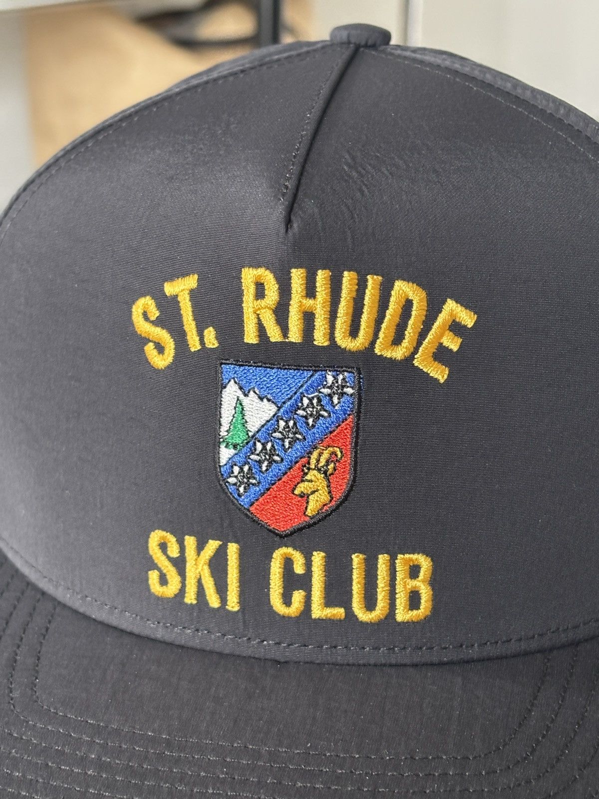 Rhude 🎿 RHUDE | SKI CLUB LOGO HAT Size ONE SIZE - 5 Thumbnail