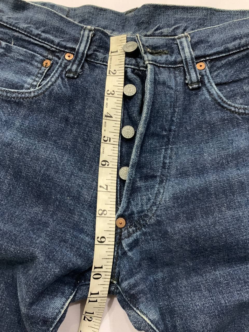 Evisu Vintage 2000s Evisu Pink Seagull Embroidery Selvedge Jeans Size US 26 / EU 42 - 12 Thumbnail