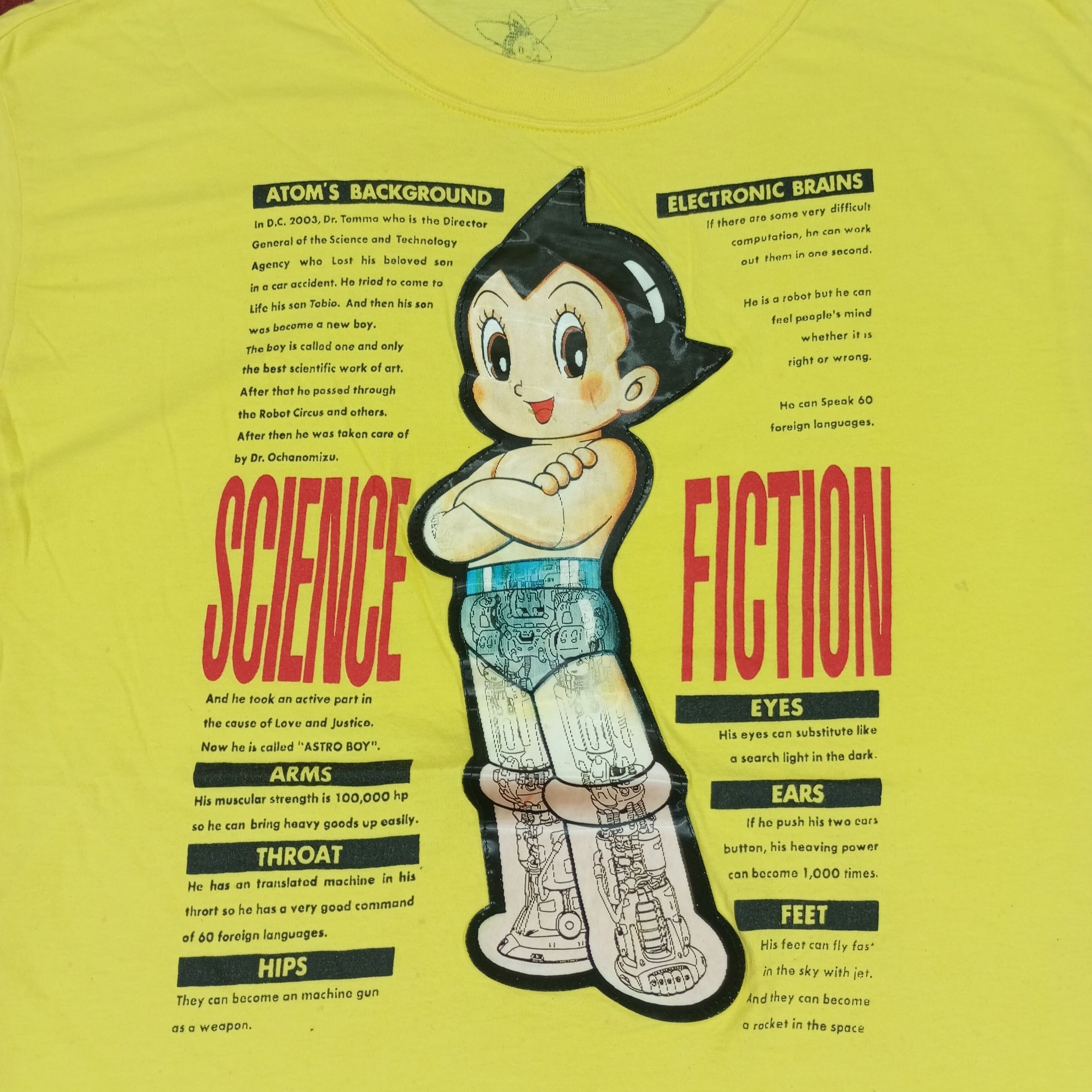 Anime Astro Boy Science Fiction Anime Cartoon Tshirt Streetwear Size US M / EU 48-50 / 2 - 2 Thumbnail