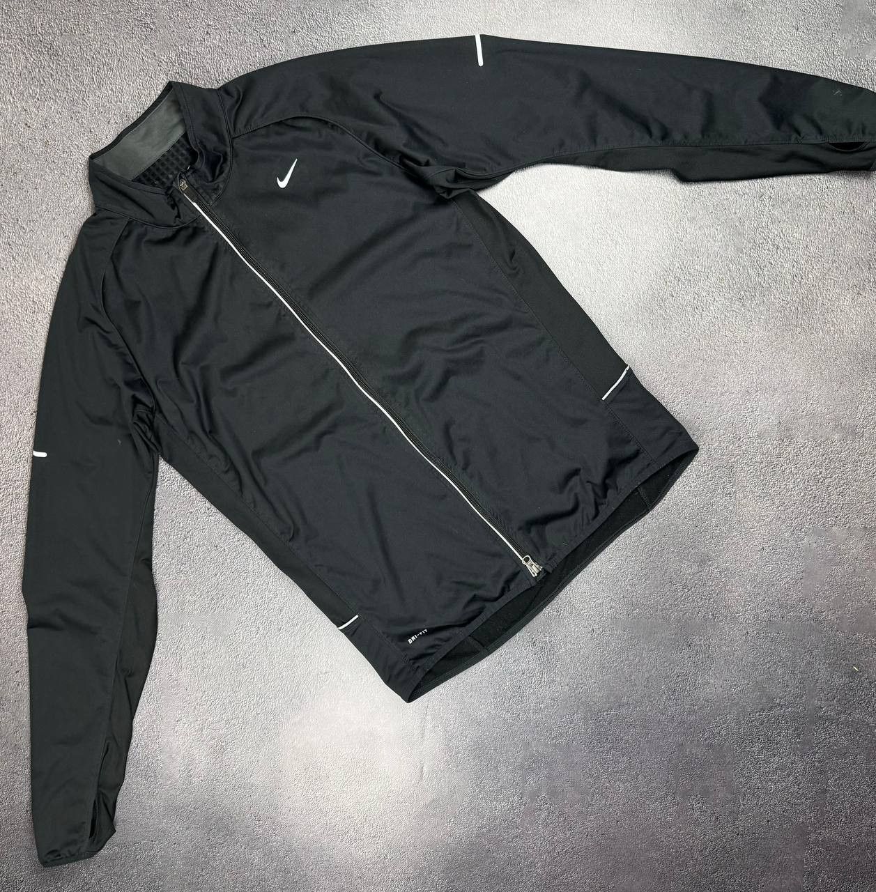NIKE×stussyリバーシブル　中綿ジャケット 2023FW Stussy x Nike Reversible Varsity Jacket Black/Sail Men's