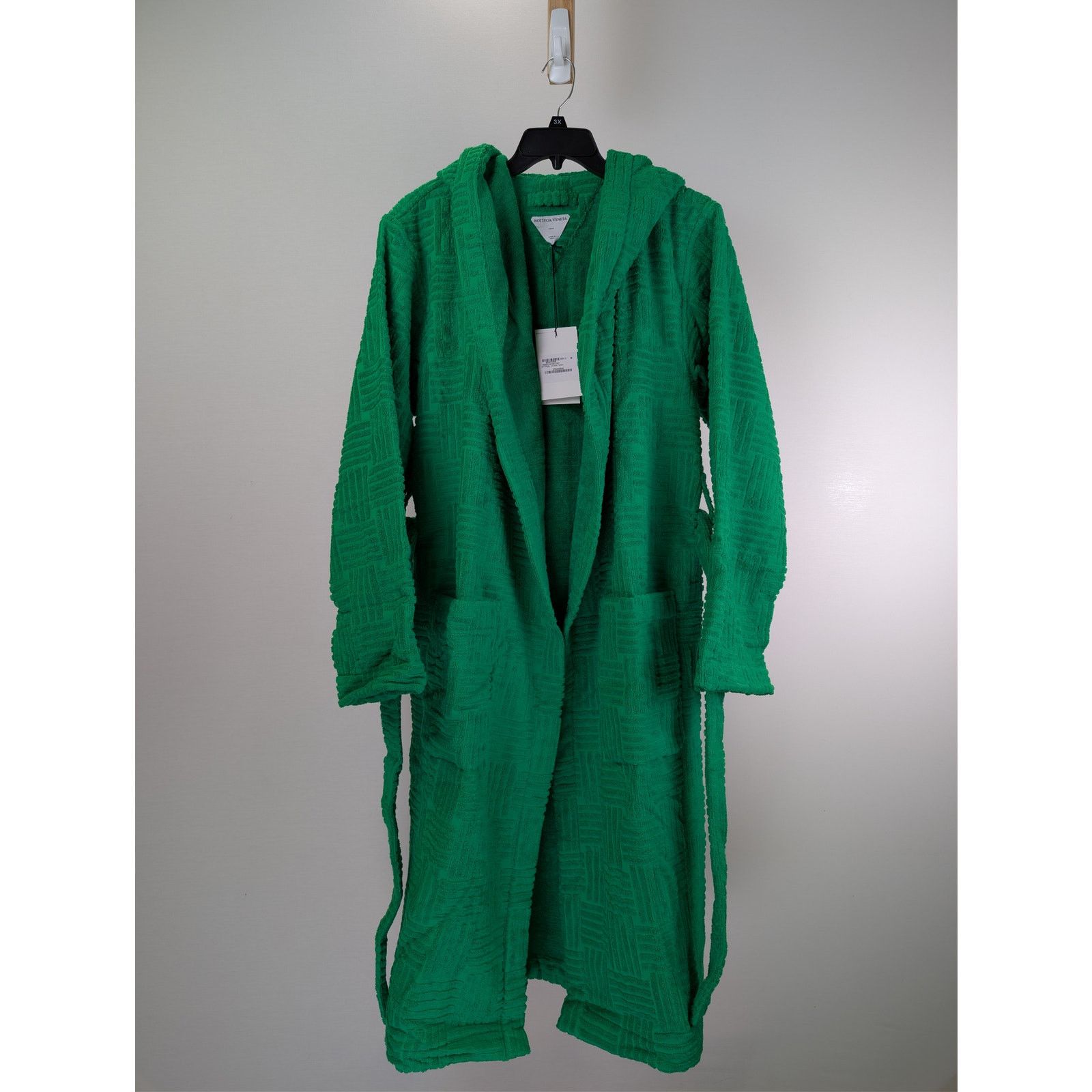 Bottega Veneta o1rshd1 Bathrobe Cotton Terry in Grass Size US S / EU 44-46 / 1 - 8 Thumbnail