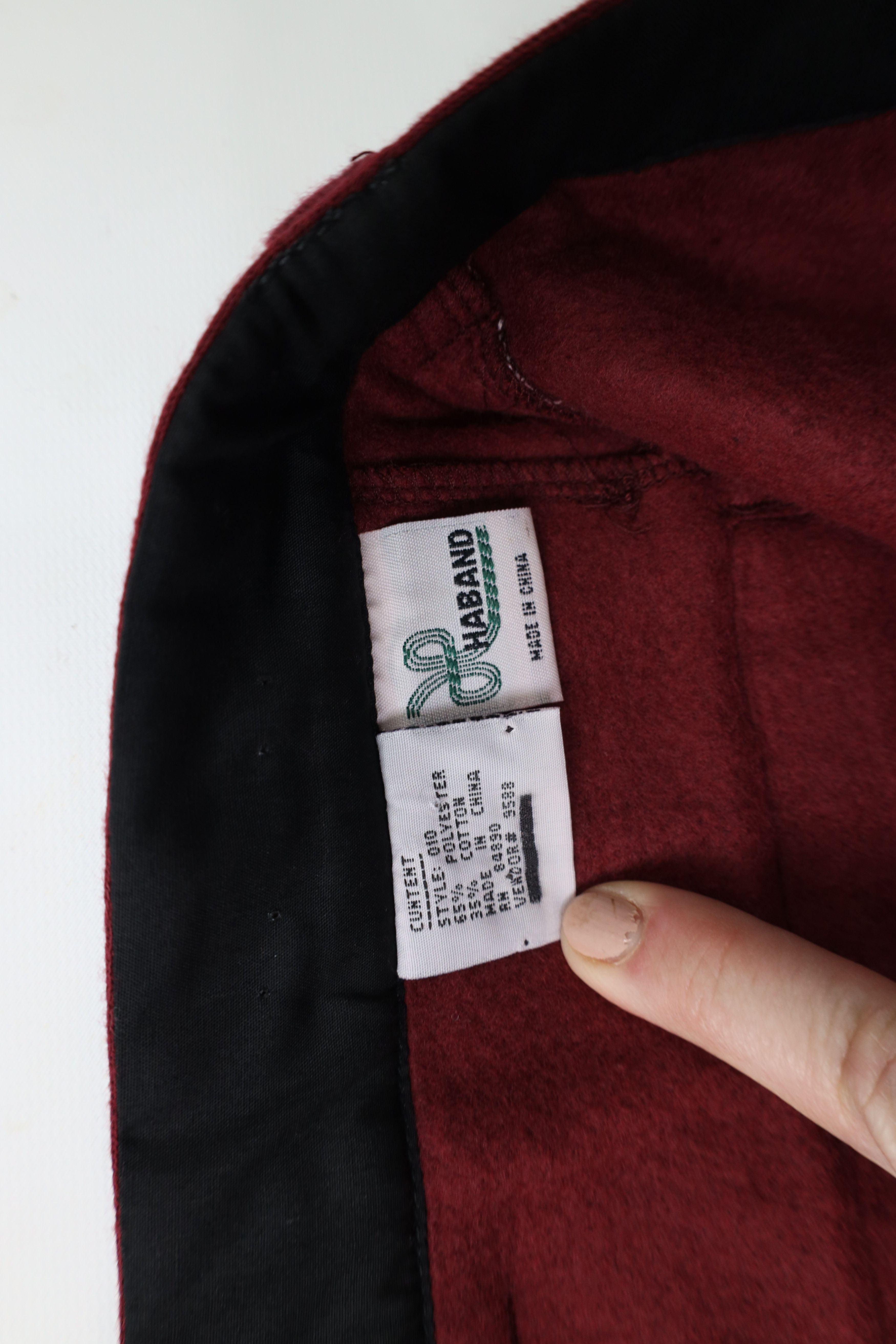 Vintage Vintage 90s Streetwear Wide Leg Sweatpants Chinos Pants Red Size US 44 / EU 60 - 7 Thumbnail