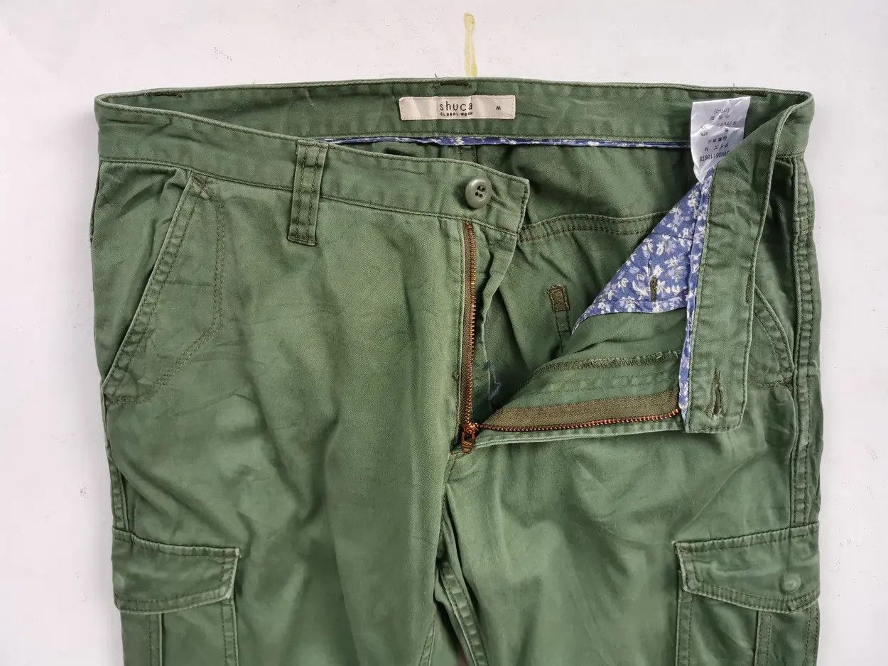 Global Work × Japanese Brand Rare Shuca Global Work Tactical Cargo Multipocket Pants Size US 31 - 7 Thumbnail