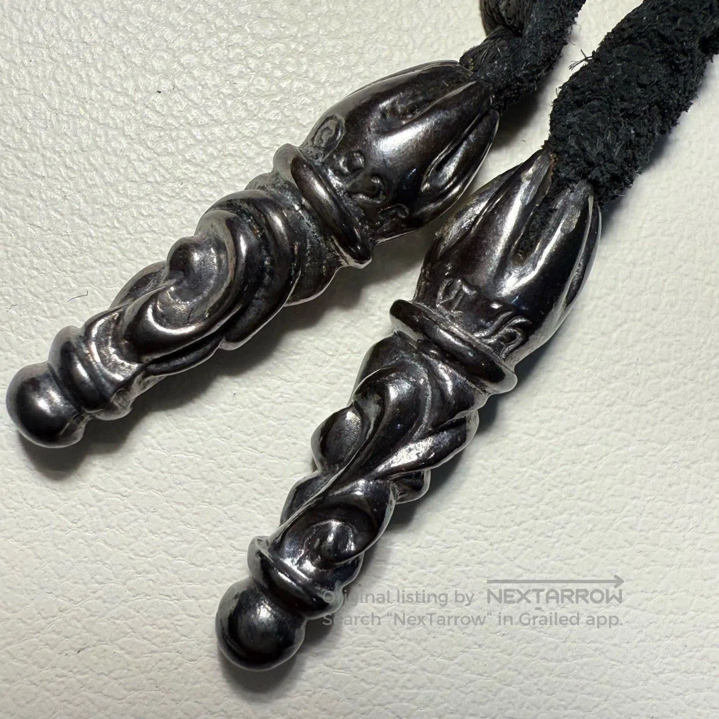Chrome Hearts Chrome Hearts Leather Cord. Size ONE SIZE - 3 Thumbnail