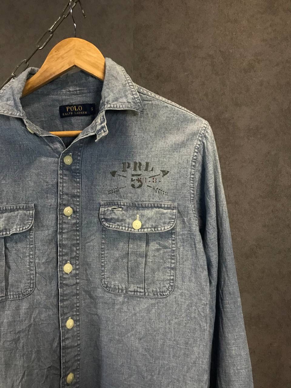 Polo Ralph Lauren Polo Ralph Lauren denim art shirt Size US S / EU 44-46 / 1 - 3 Thumbnail