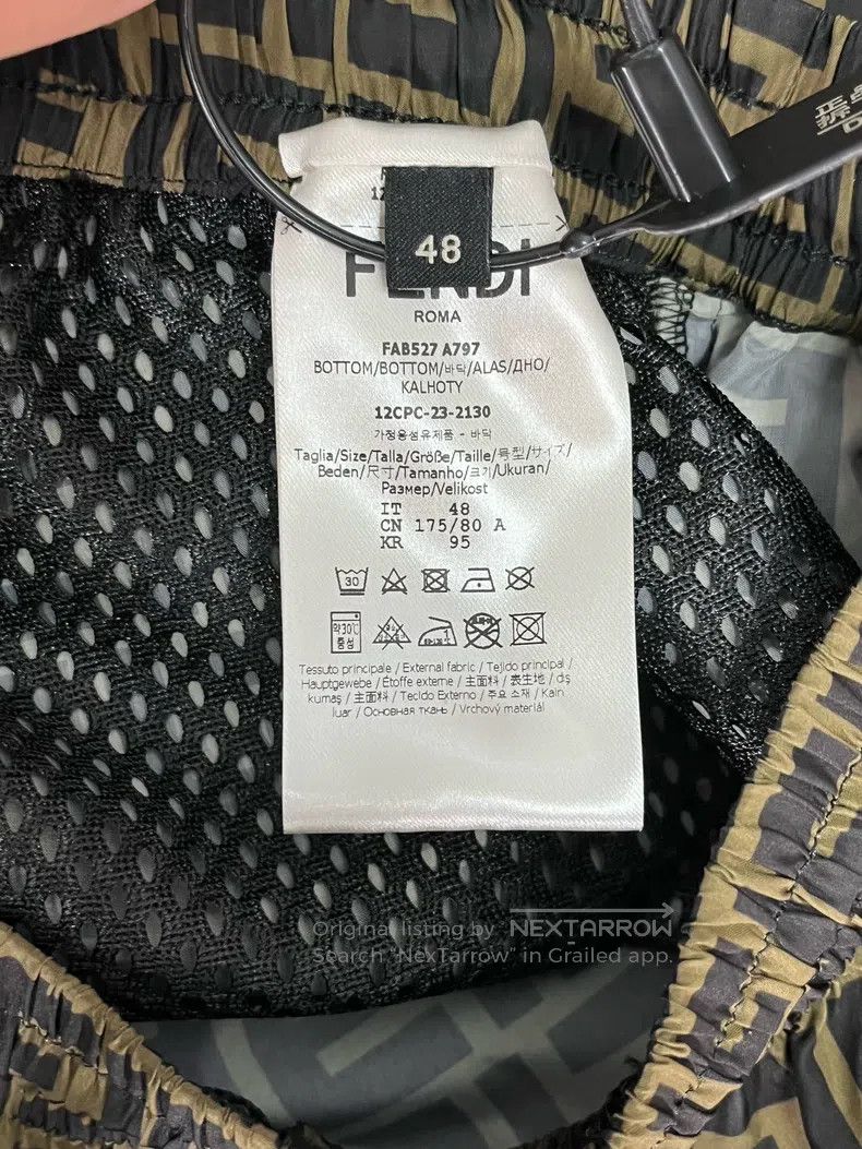 Fendi Fendi Double F Printed Casual Pants Size US 32 / EU 48 - 5 Thumbnail