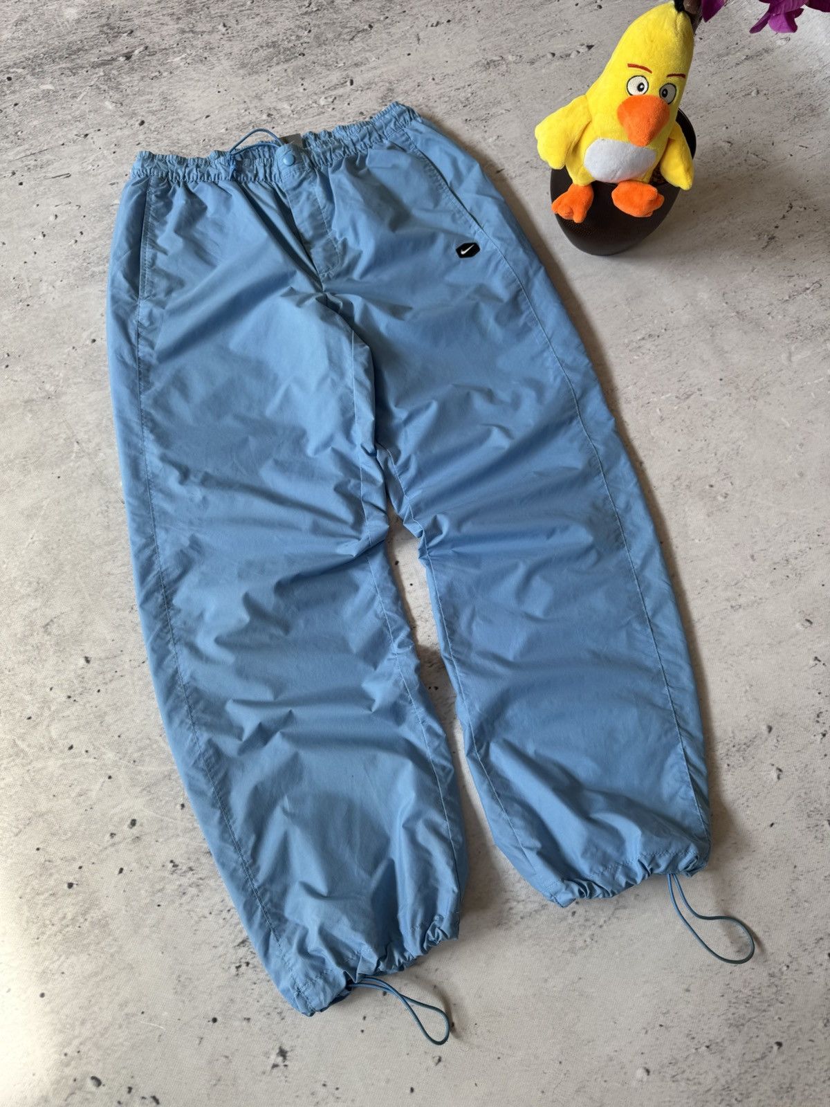 Nike × Vintage NIKE NYLON VINTAGE Y2K OVERSIZE BAGGY FIT PANTS SWEATPANTS Size US 34 / EU 50 - 1 Thumbnail