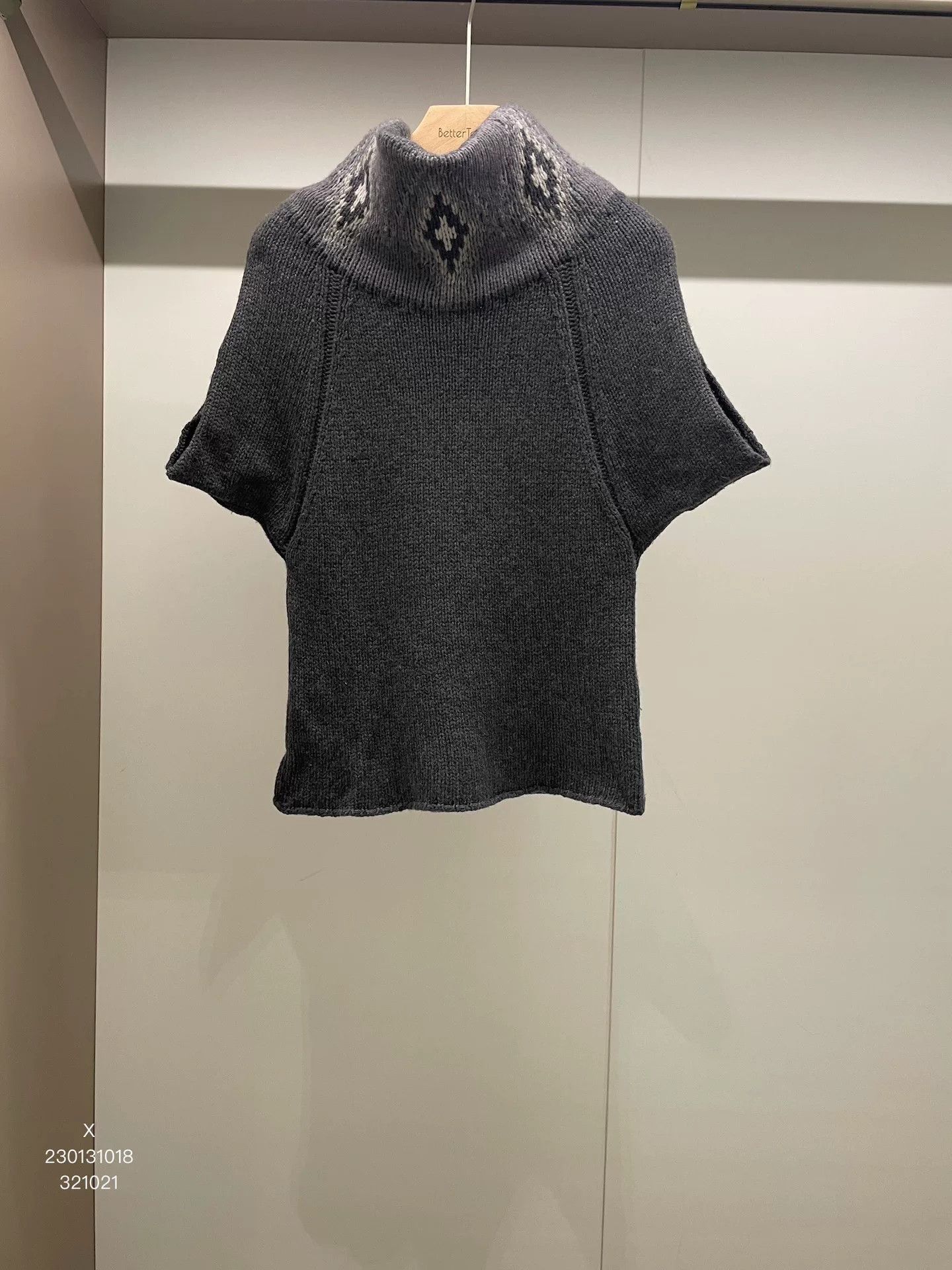 Brunello Cucinelli Brunello Cucinelli Wool Knit T-Shirt S Size US S / EU 44-46 / 1 - 1 Thumbnail