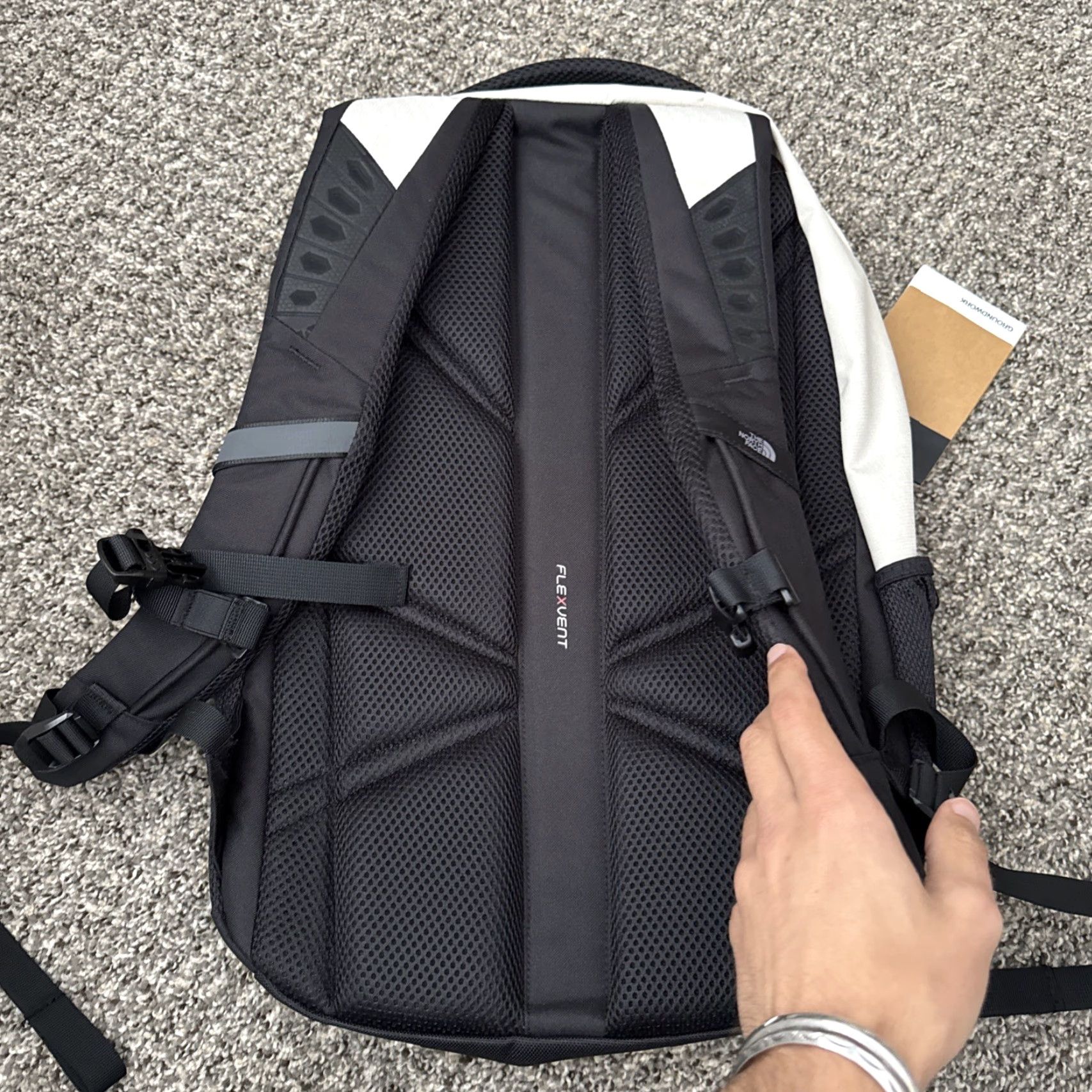 The North Face The North Face Groundwork Backpack Black Beige Blue NWT Outdoor Hiking Travel Medium polyester Men Backpacks Size ONE SIZE - 7 Thumbnail