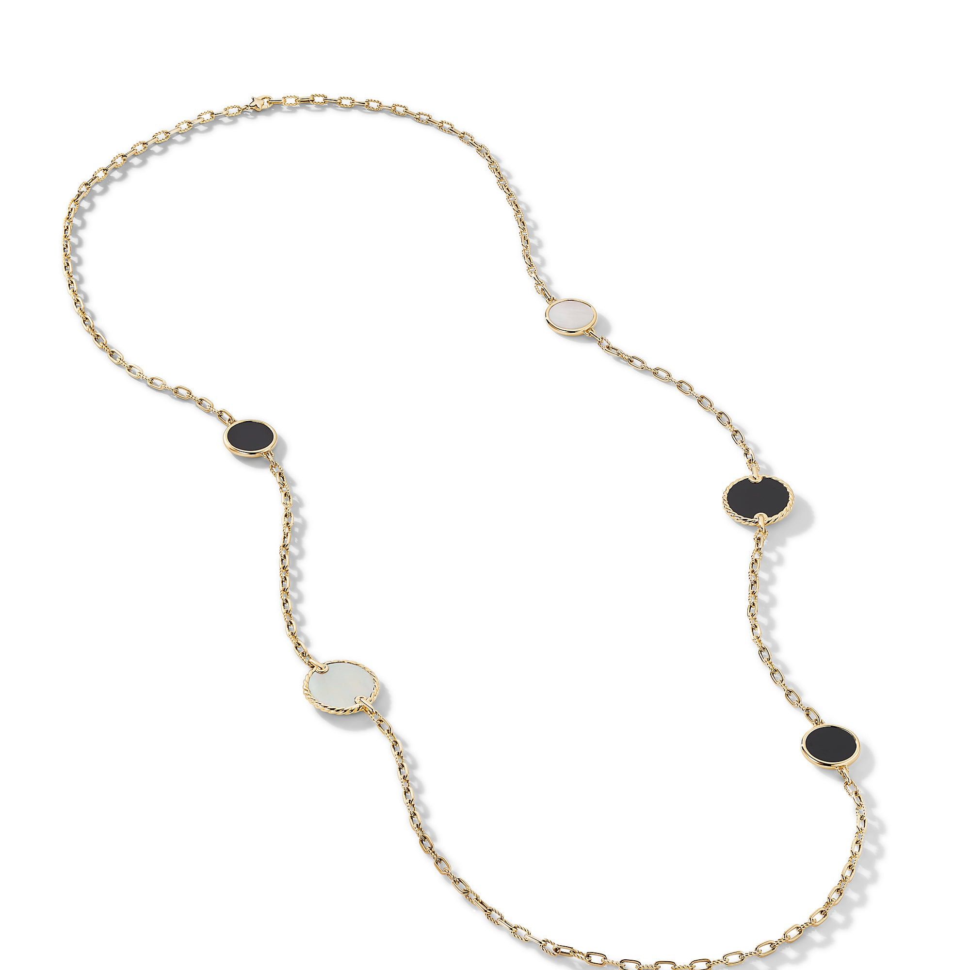David Yurman o1w1db10426 N17012 Size:8 / Dy Element Necklace in Golden Size ONE SIZE - 3 Thumbnail