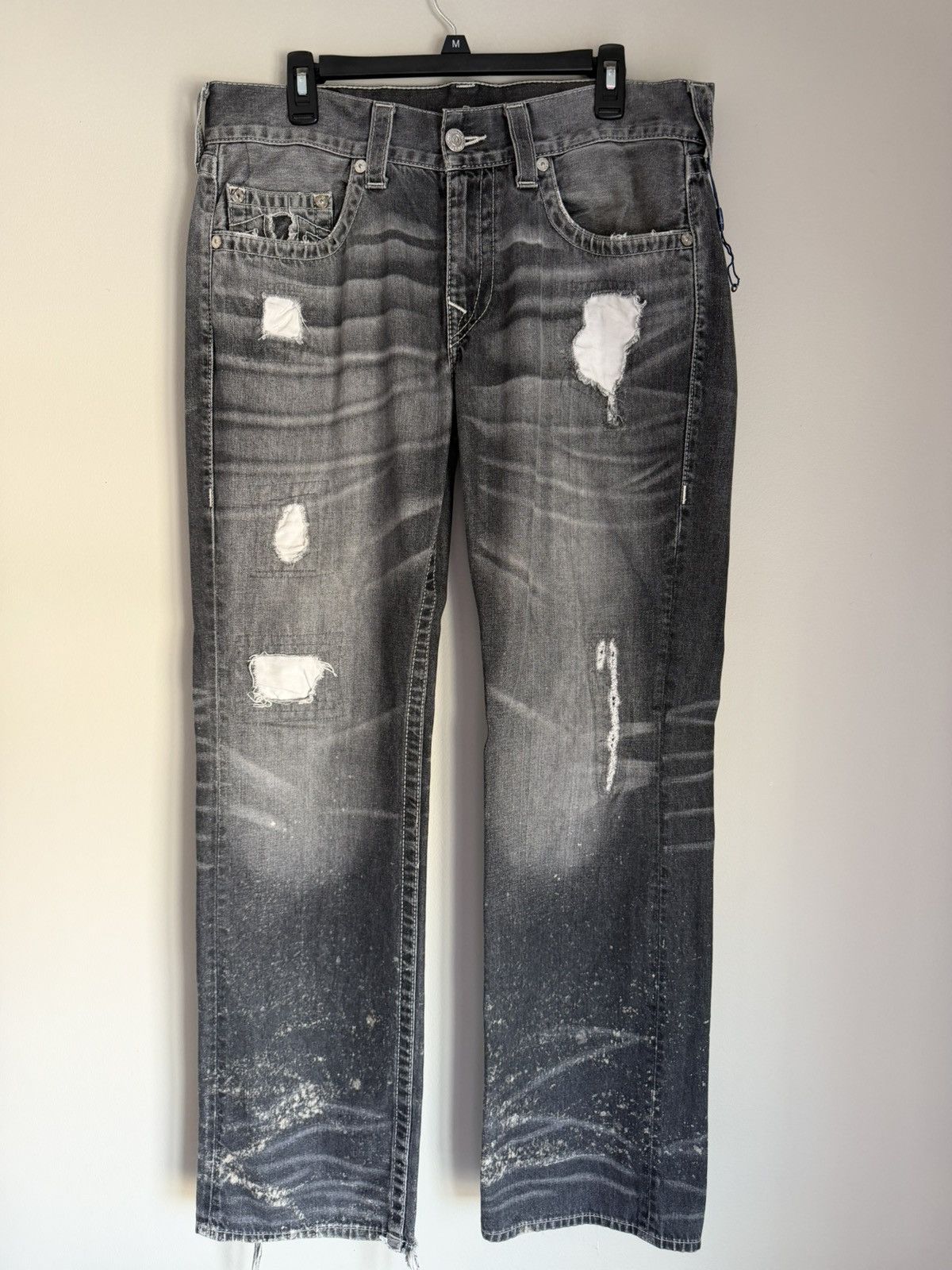 True Religion Vintage Distressed True Religion Jeans Size US 34 / EU 50 - 1 Thumbnail