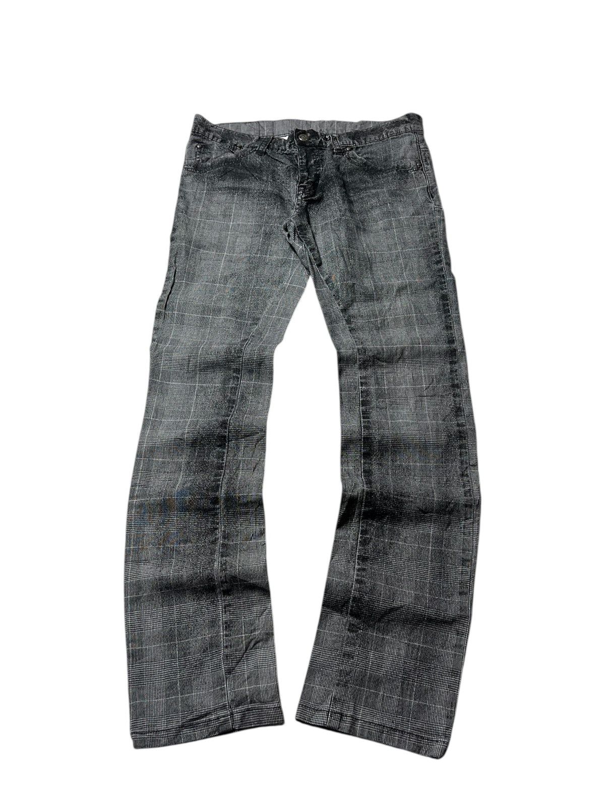 Tornado Mart 2000s Tornado Mart Shadow Wax Grunge Gothing Style Pants Size US 30 / EU 46 - 1 Thumbnail