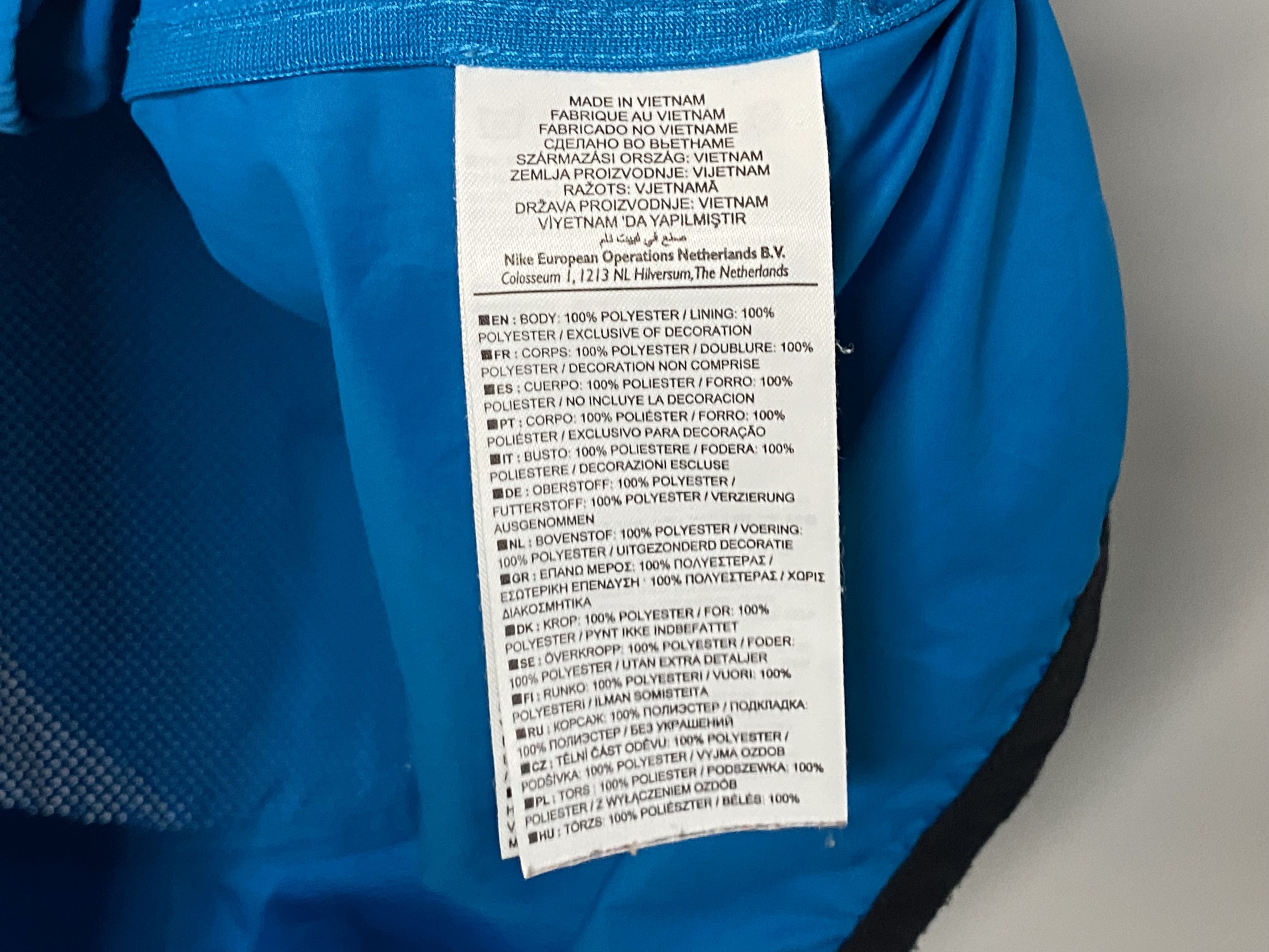 Nike × Ronning NIKE VEST WOMEN BLUE RUNNING SLEEVELESS JACKET SIZE S Size S / US 4 / IT 40 - 6 Thumbnail