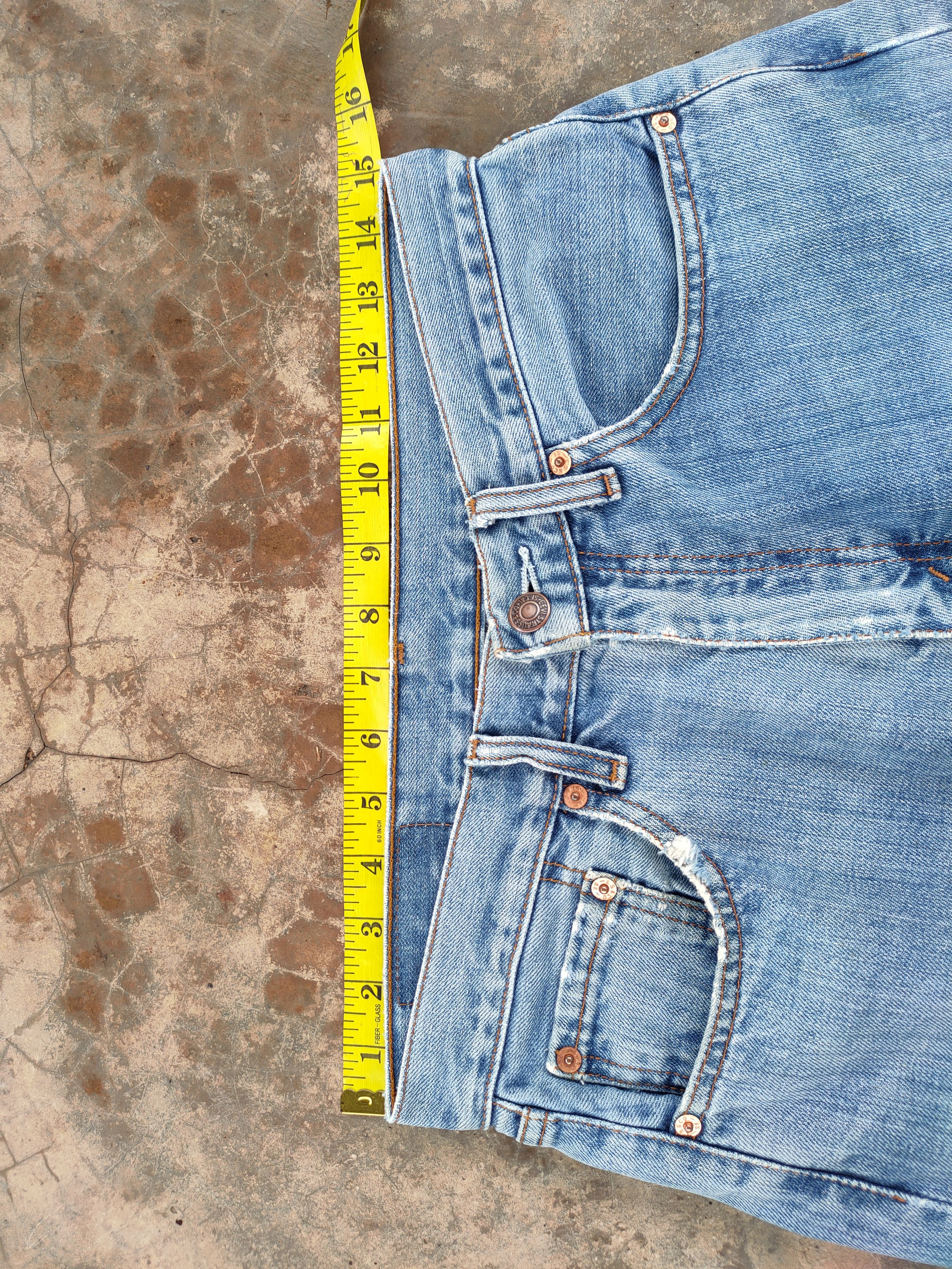 Levi's Vintage Clothing VINTAGE LEVI'S 512 FADED DISTRESSED JEANS DENIM PANTS Size US 30 / EU 46 - 6 Thumbnail