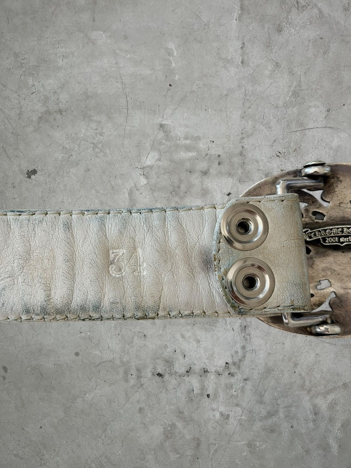 Chrome Hearts Chrome Hearts Star Buckle & Strap Size 34 - 9 Thumbnail