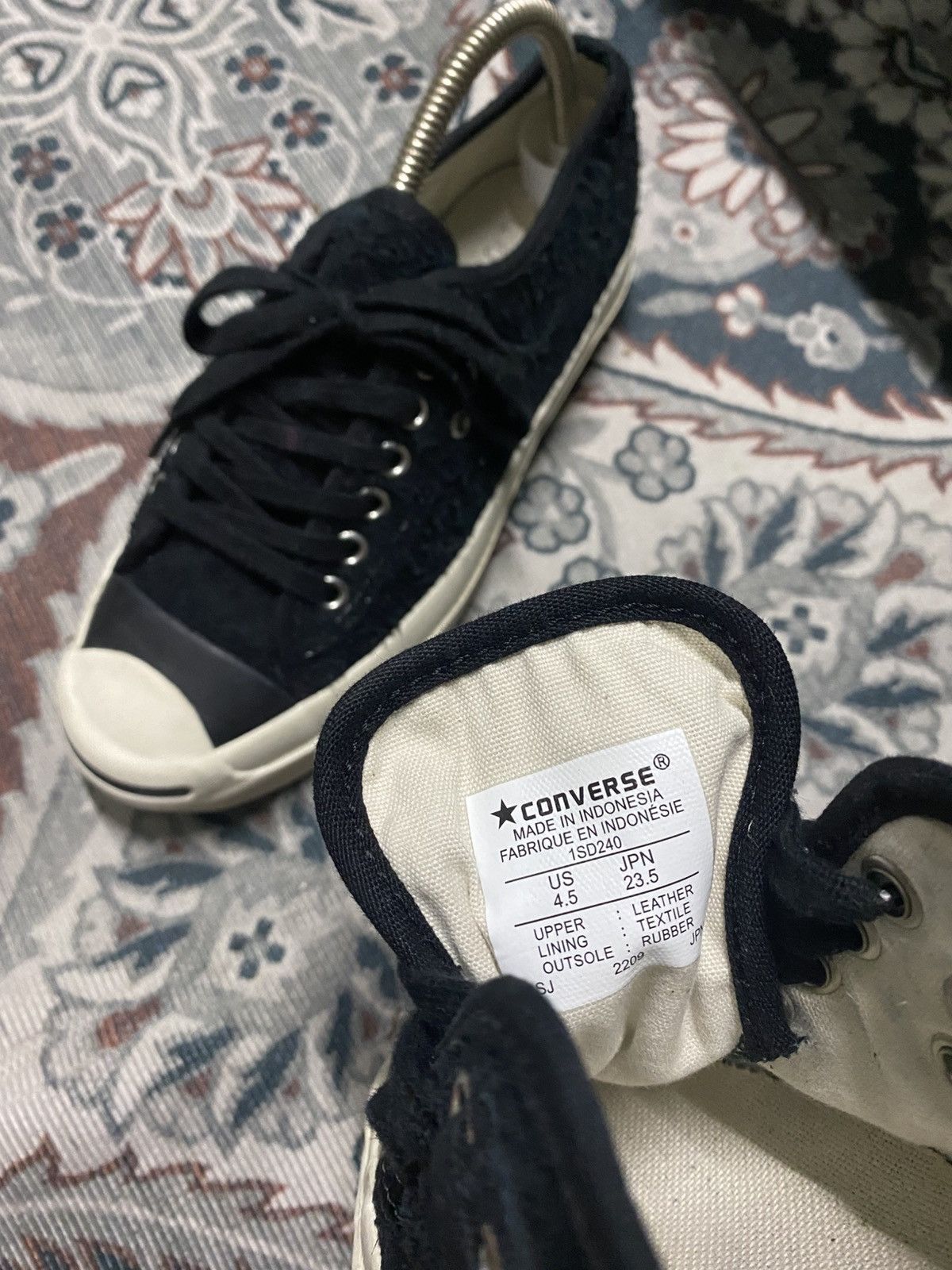 Edition Japan Converse Jack Purcell RET RLY “black” Size US 4.5 / IT 34.5 - 6 Thumbnail