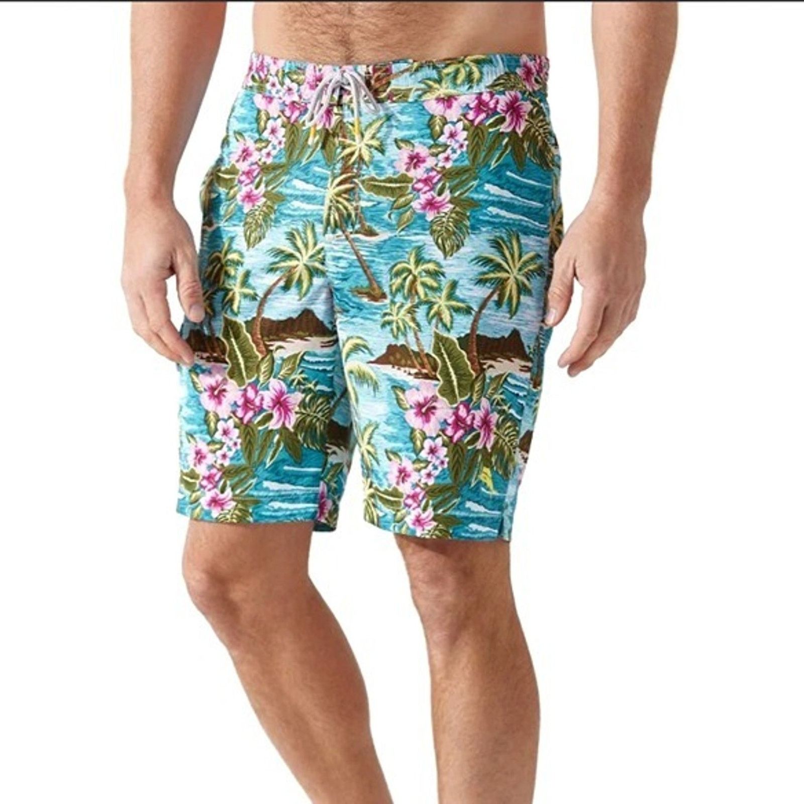 Tommy Bahama NWT TOMMY BAHAMA Baja Hula High Seas Swim‎ Shorts Size SM Size US 32 / EU 48 - 11 Thumbnail