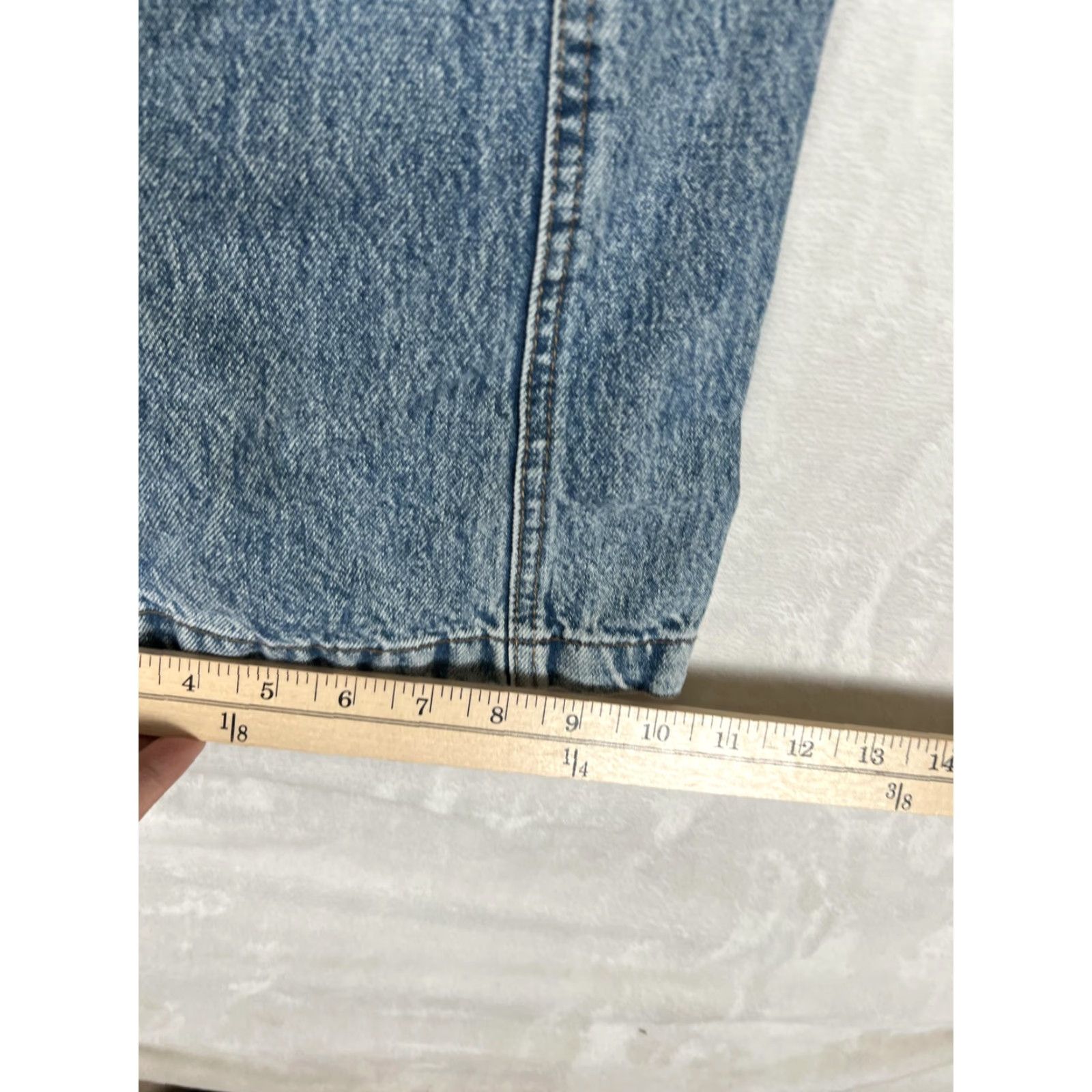 Cotton On Cotton On Cargo Wide Leg Jeans Womens 4 Blue Medium Wash Denim Baggy Size 27" / US 4 / IT 40 - 5 Thumbnail