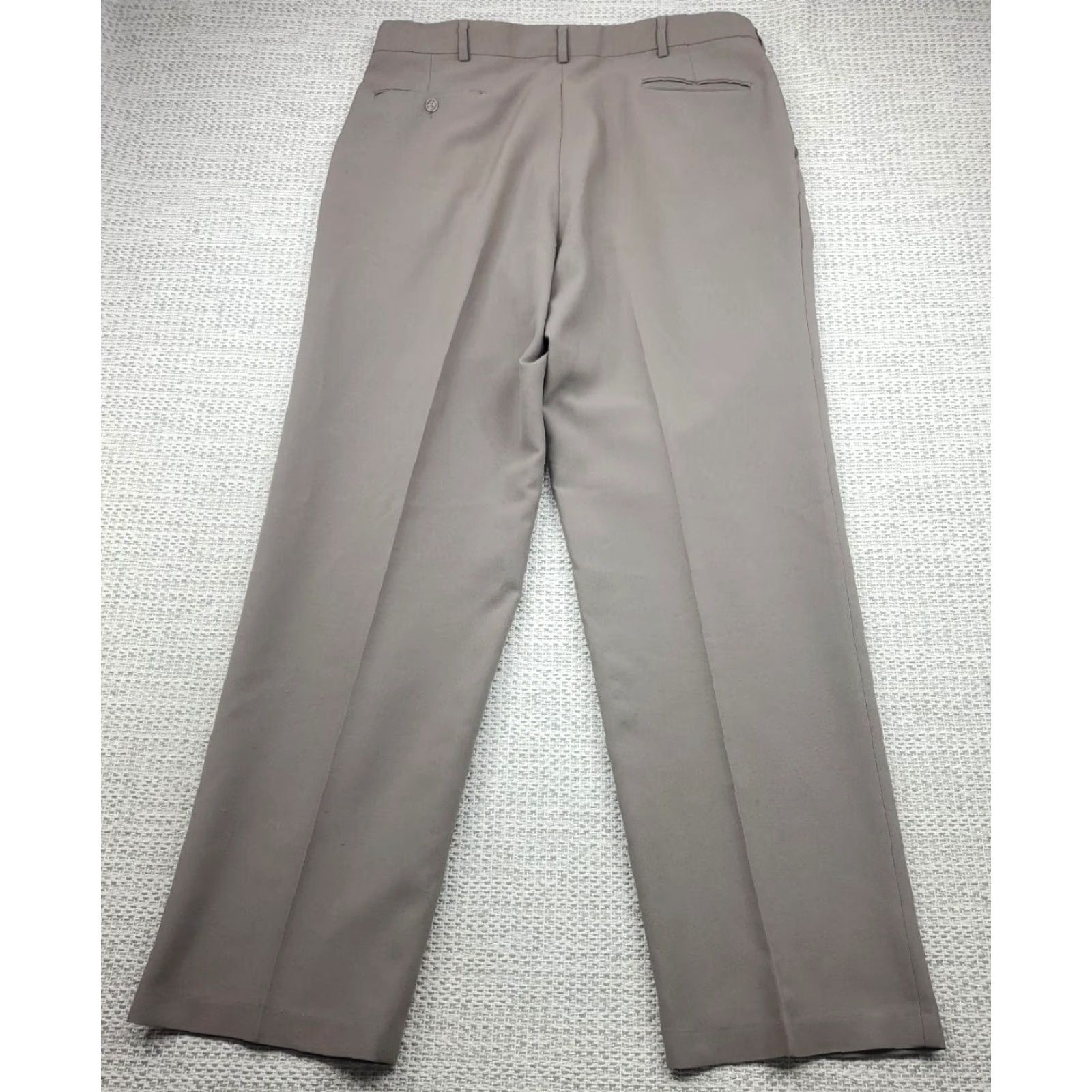 Levi's VINTAGE Levi's Travelers Dress Pants Mens 38X34 Levis Travel Slacks Trousers Brown 90s USA Size US 38 / EU 54 - 2 Thumbnail
