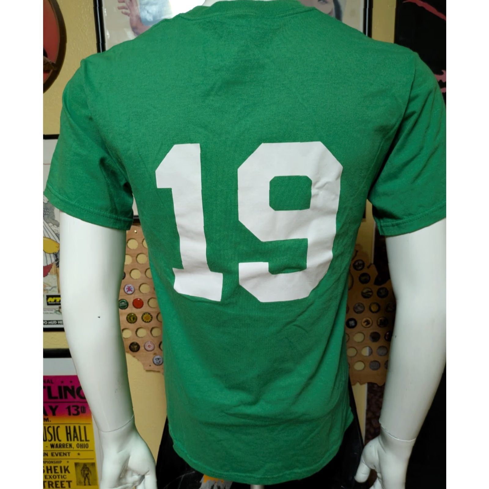 Jerzees Good Times Sports Bar & Grille T-Shirt M Men Green Cotton Logo Short Sleeve Crew Neck Restaurants, Bars 50.50 Jerzees 2004-? Size US M / EU 48-50 / 2 - 3 Thumbnail