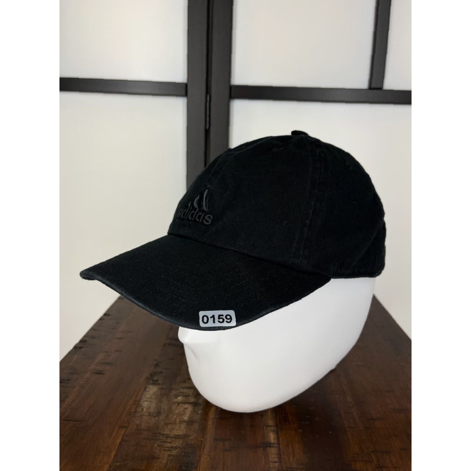 Adidas adidas Hat Cap Strap Back Adult One Size Black 100% Cotton Aeroready Twill Golf Hat Unisex Adults Black Accessories Sports Logo 90s Outdoor Mens Size ONE SIZE - 4 Thumbnail