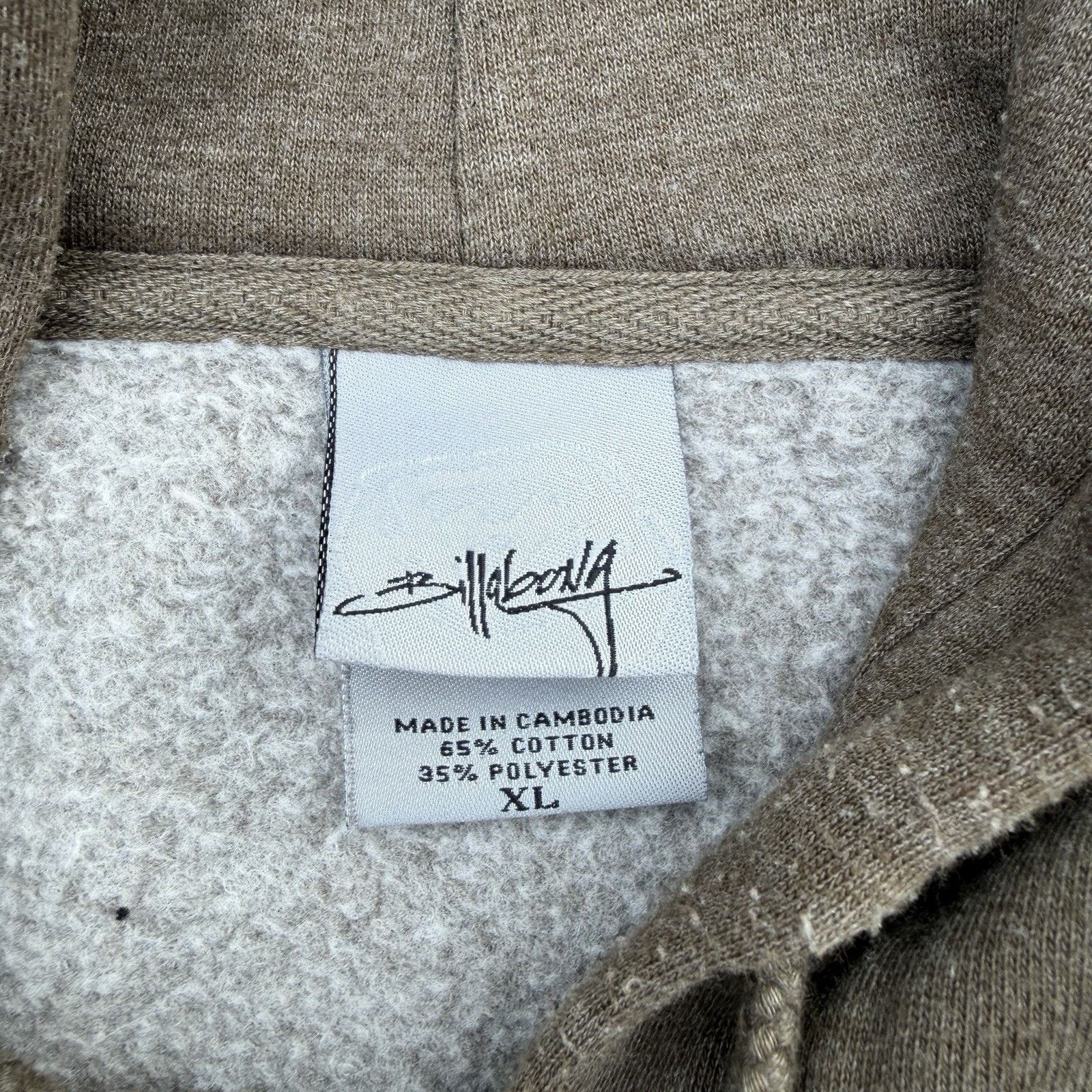 Billabong × Quiksilver × Vintage Vintage Y2K Billabong Brown Hoodie Size XL Surf Skate Size US XL / EU 56 / 4 - 5 Thumbnail