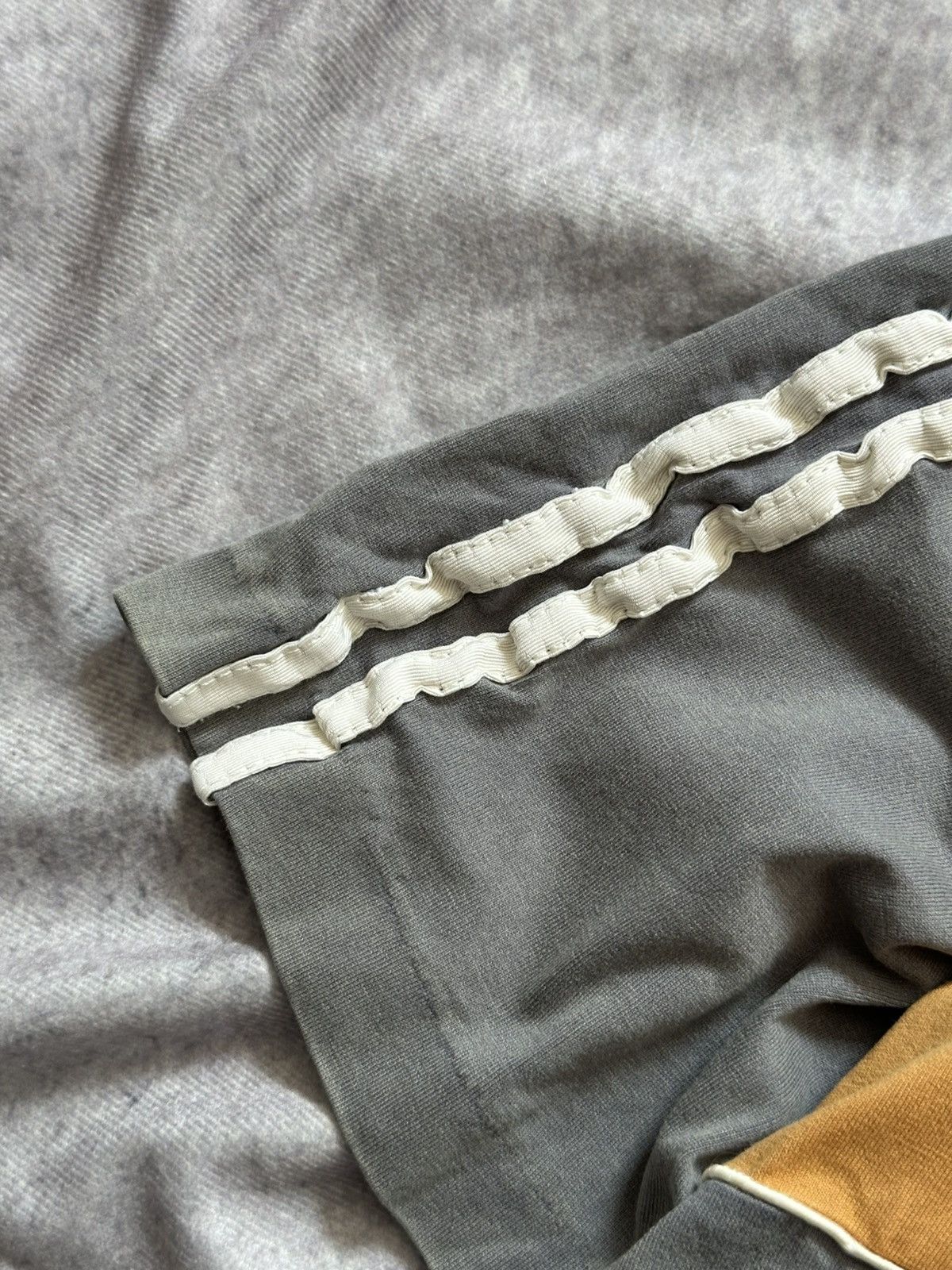 Wales Bonner Wales Bonner Grey George Stripe Tee Size XS Grey Size US XS / EU 42 / 0 - 5 Thumbnail
